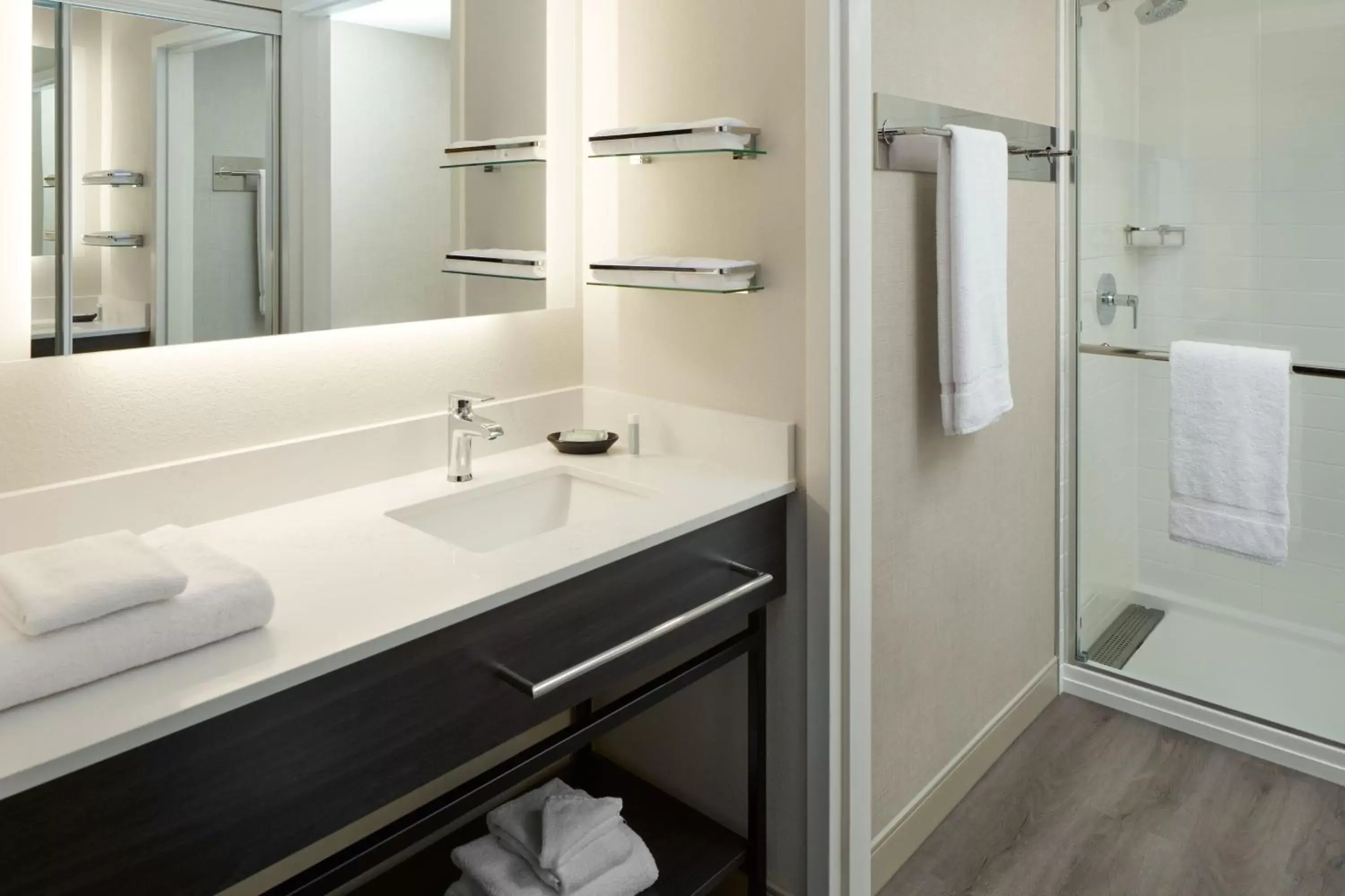 Photo of the whole room, Bathroom in Residence Inn by Marriott Montreal Airport