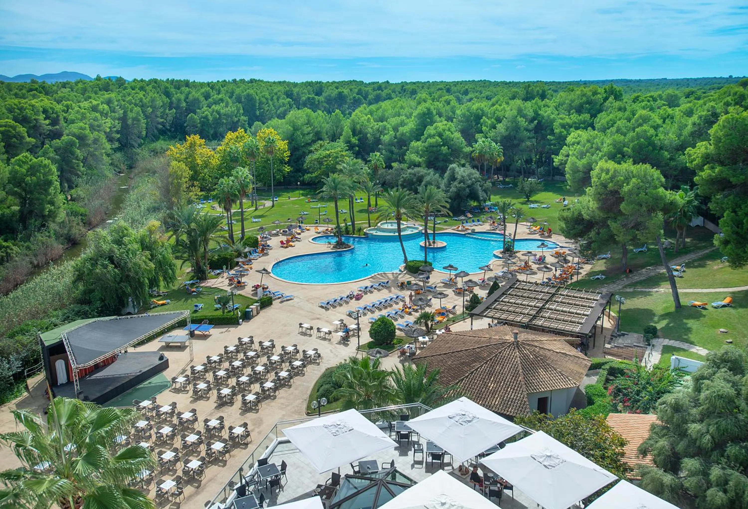 Garden in Exagon Park