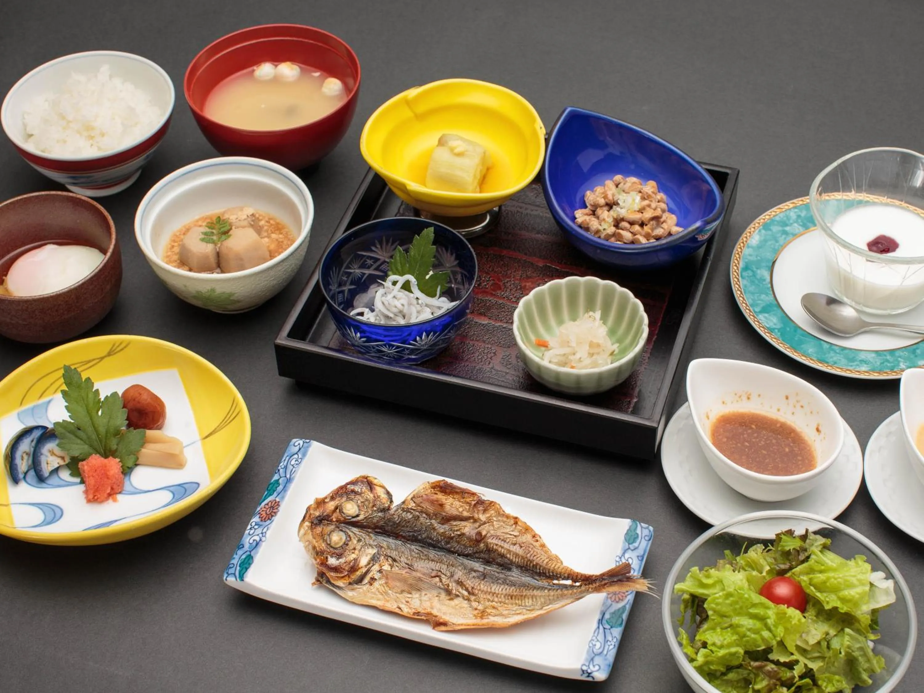 Breakfast in Kinokuniya Ryokan