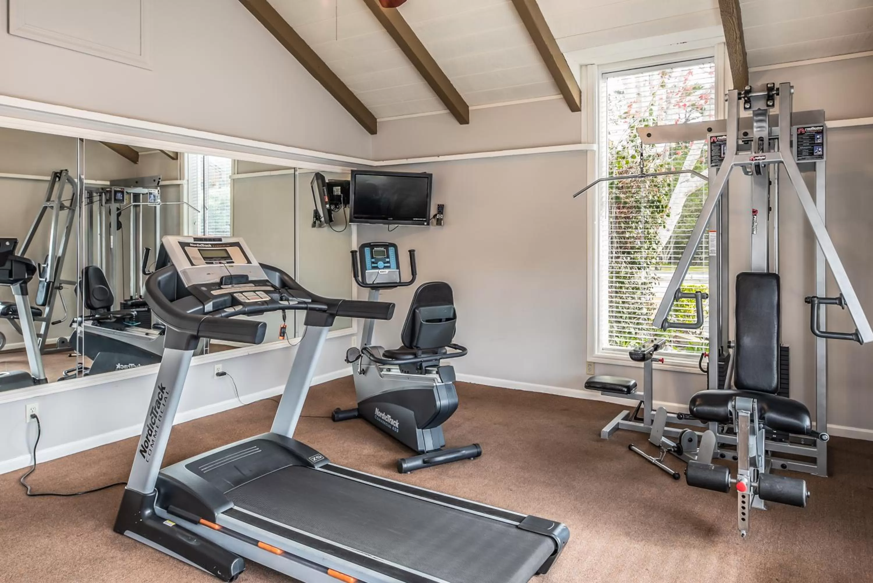 Fitness centre/facilities in The Inn at 1252 Monterey