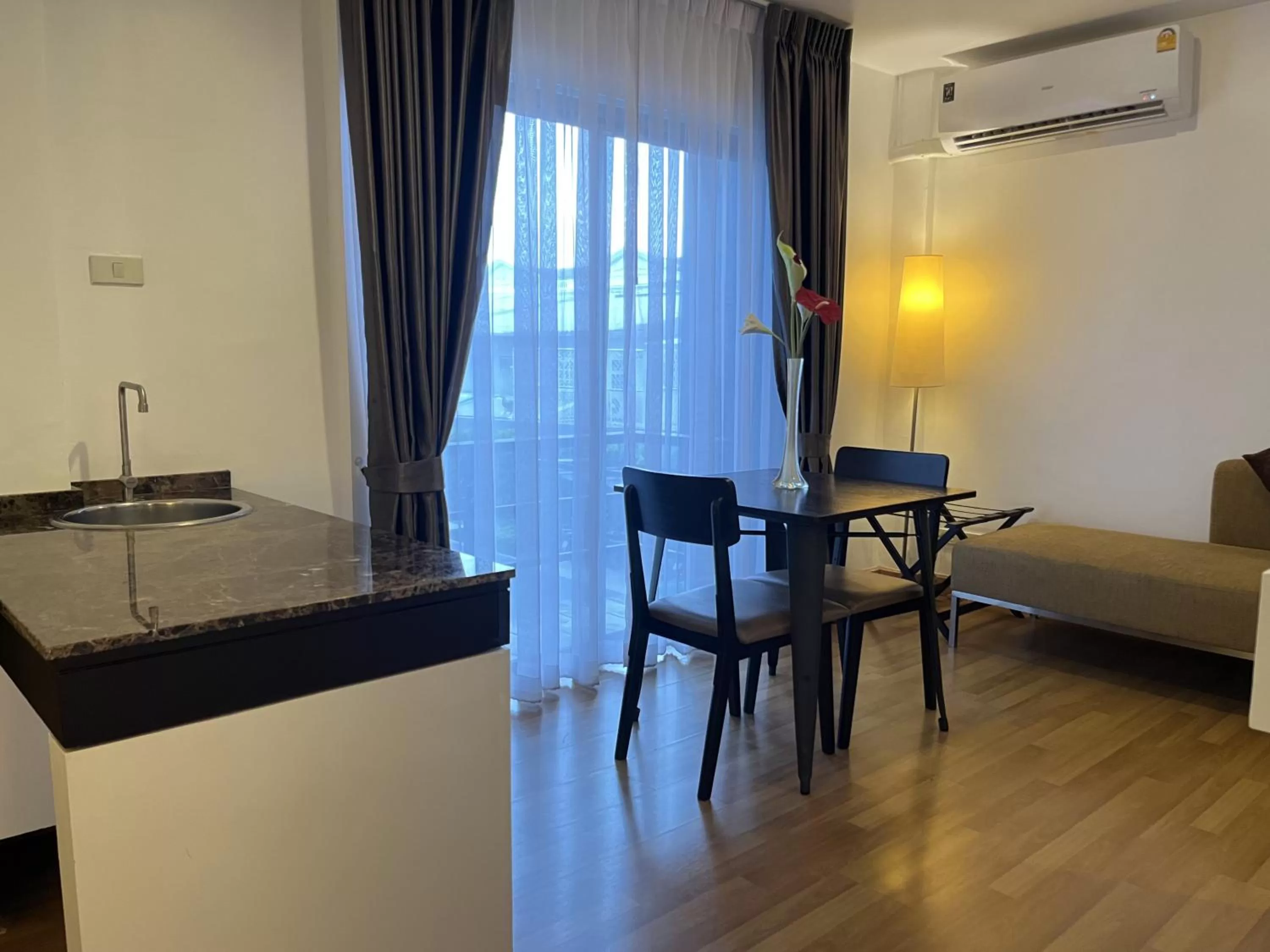 Living room in The Bedrooms Boutique Hotel Bangkok