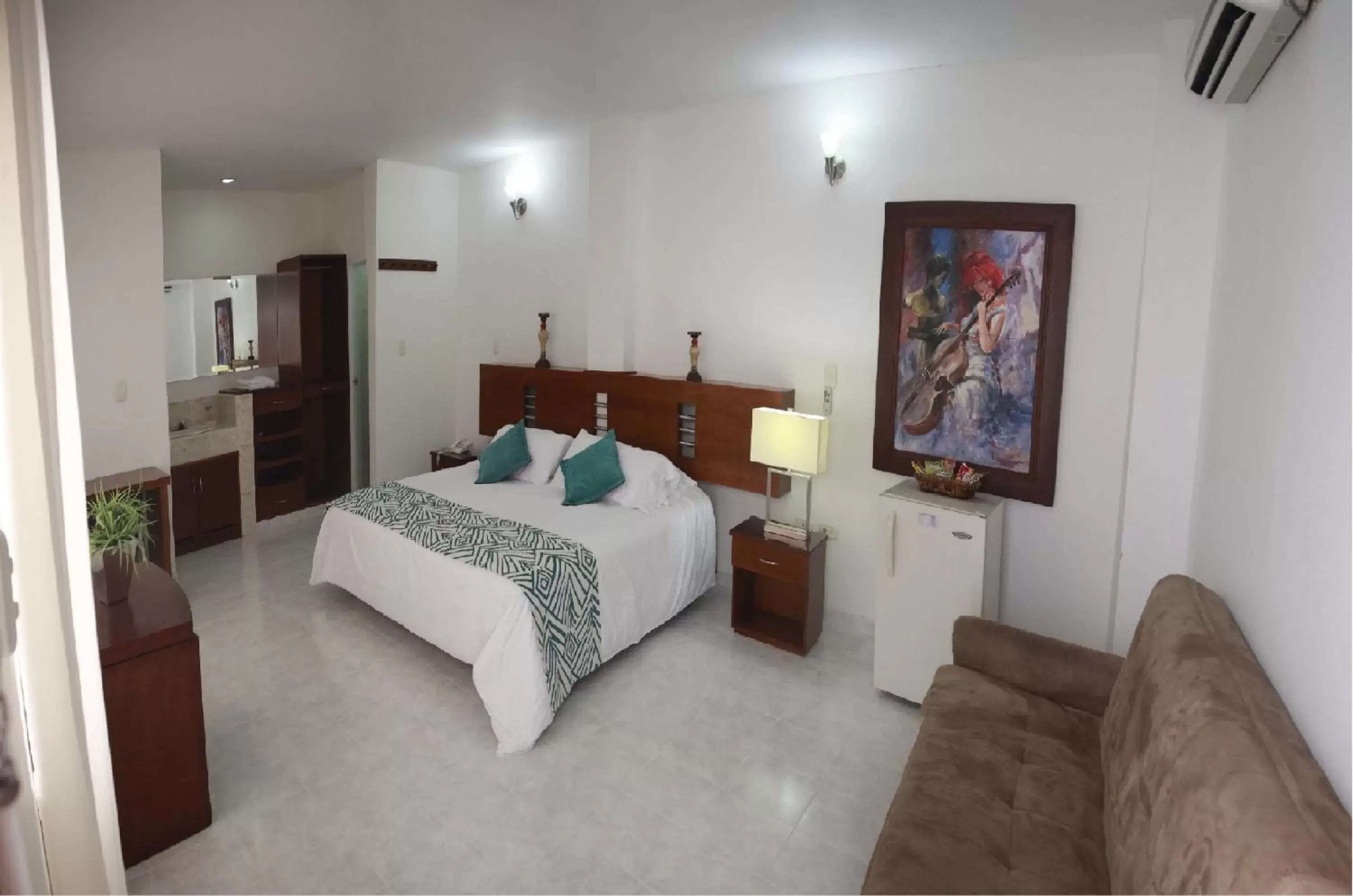 Deluxe Double Room in Hotel Barrancabermeja Plaza Deluxe Double Room in Hotel Barrancabermeja Plaza