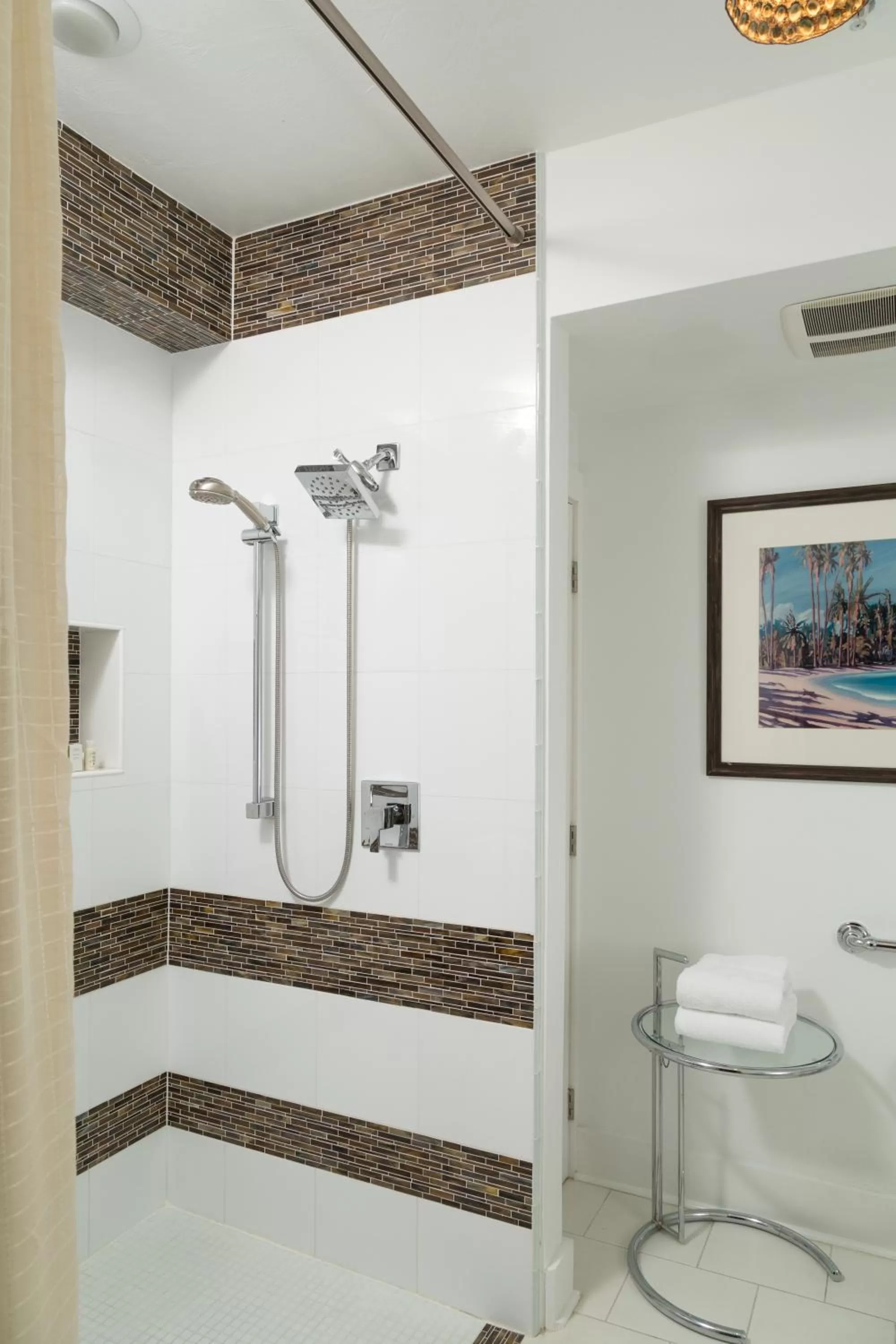 Shower in Black Dolphin Inn