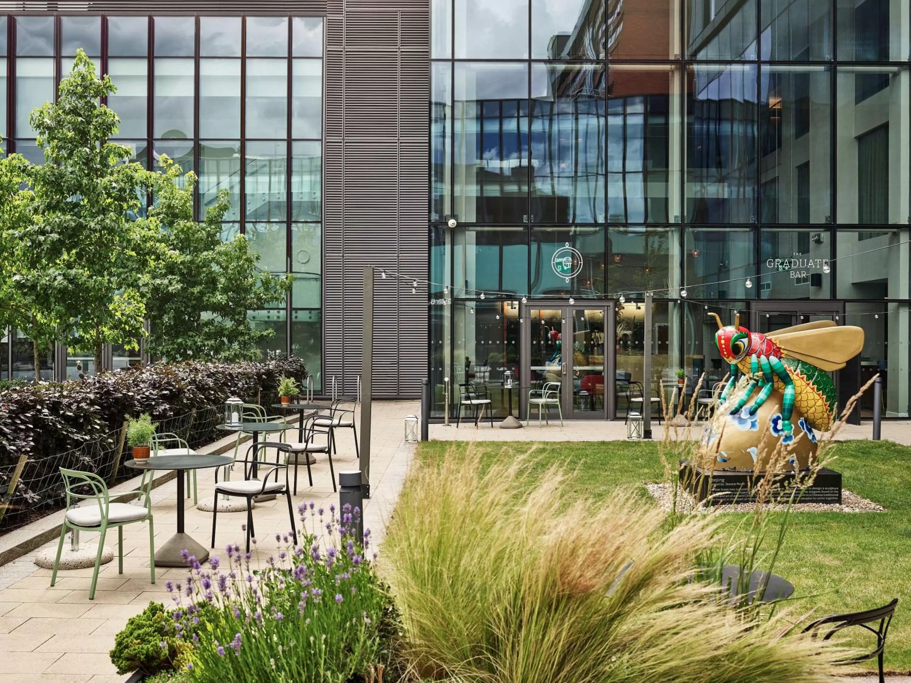 Patio in Hyatt Regency Manchester
