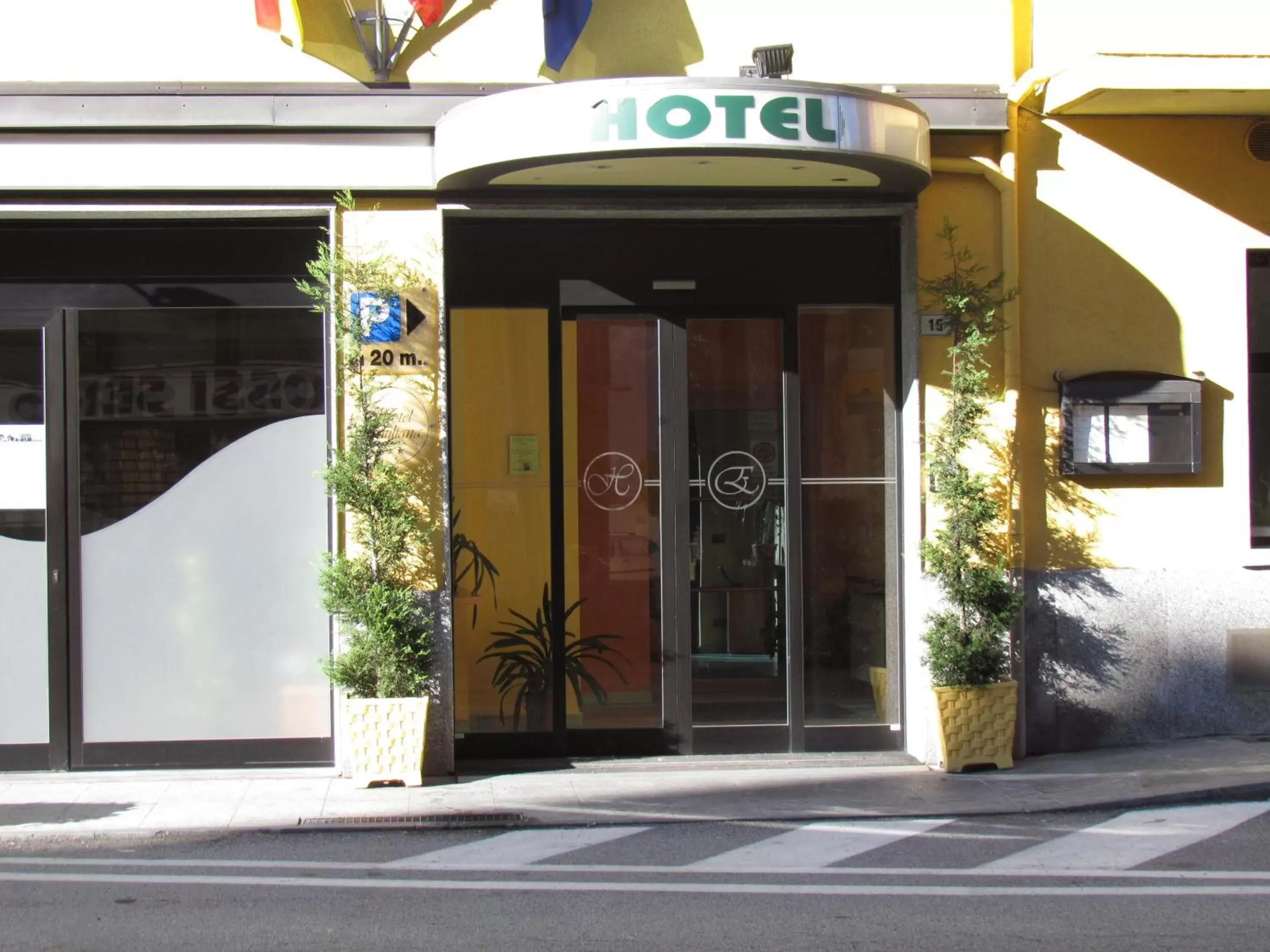 Facade/entrance in Hotel Emiliana