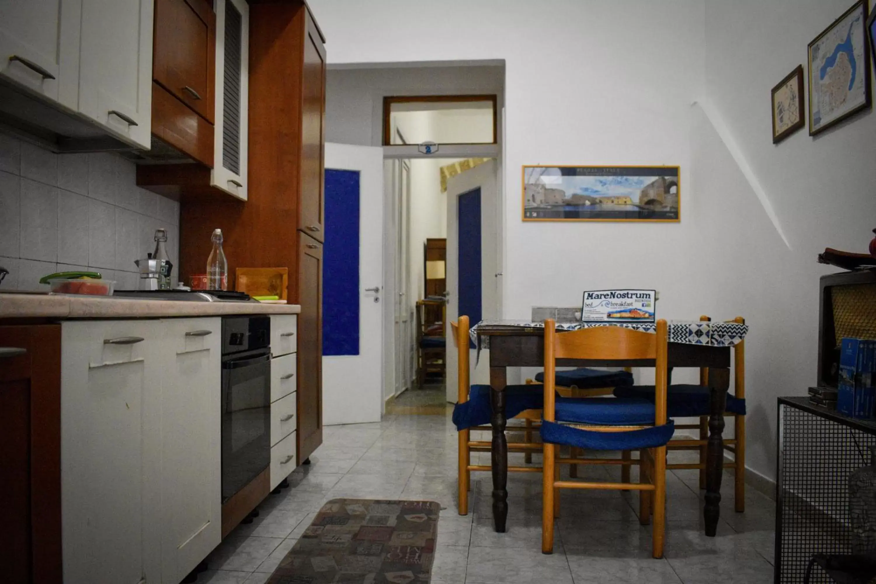 Kitchen/Kitchenette in Bed & Breakfast Mare Nostrum