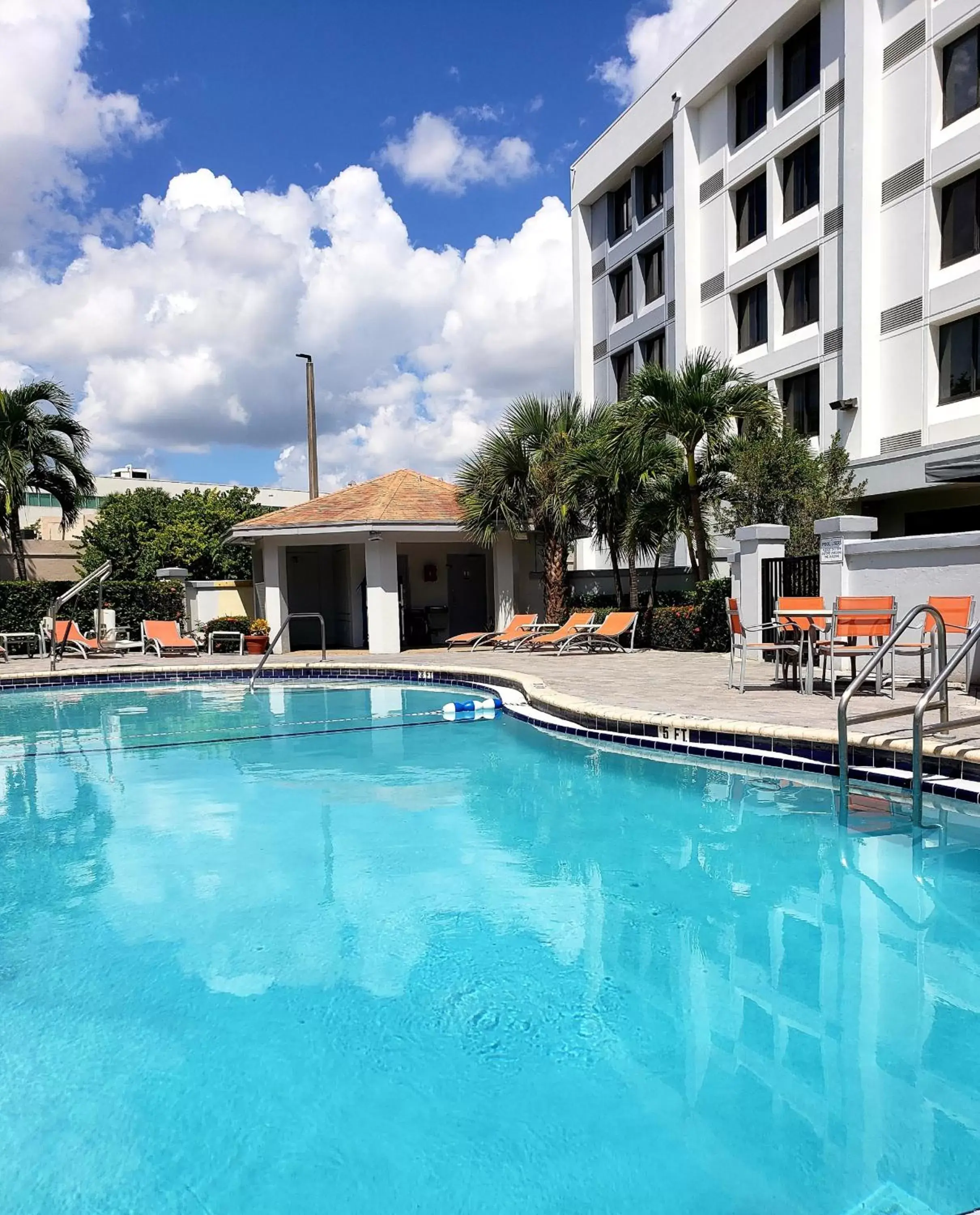 Swimming Pool in Holiday Inn Express Hotel & Suites Miami - Hialeah, an IHG Hotel