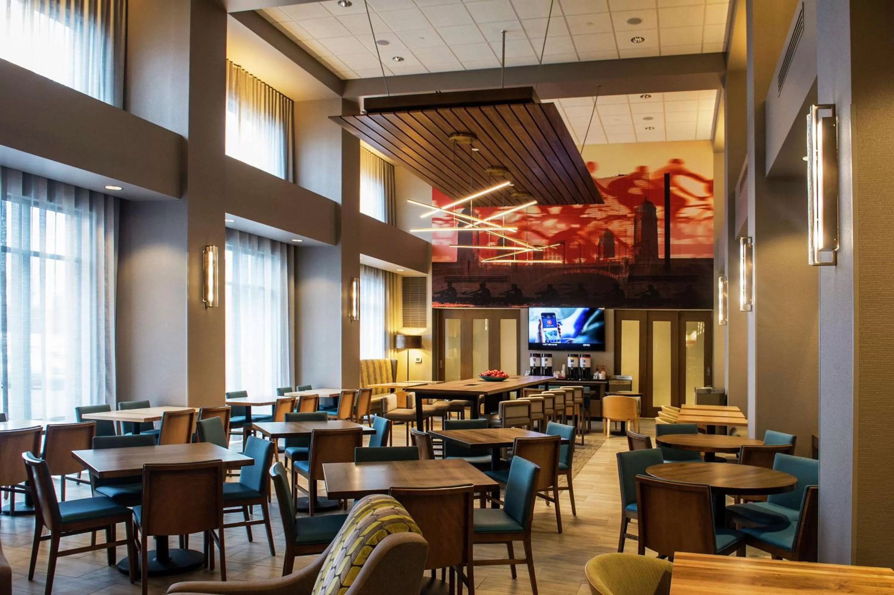 Restaurant/places to eat in Hampton Inn & Suites/Foxborough/Mansfield