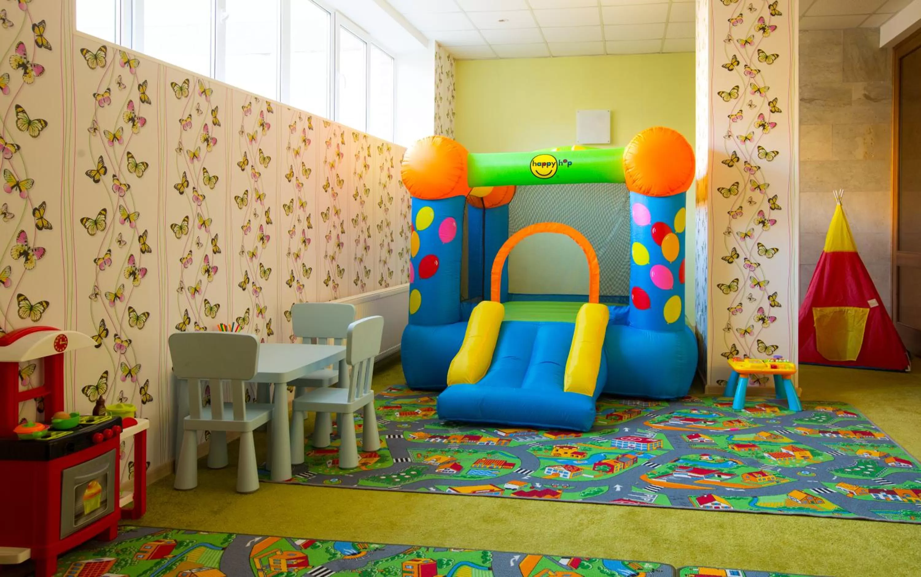 Children play ground in Daina Jurmala Beach Hotel