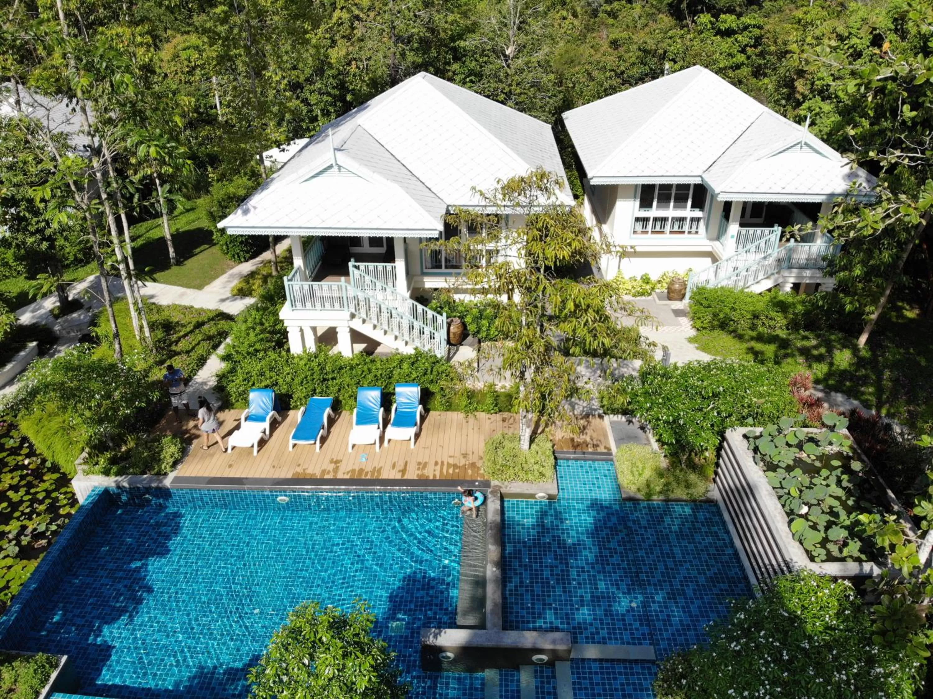 Bird's eye view in Na Sook Wellness Resort
