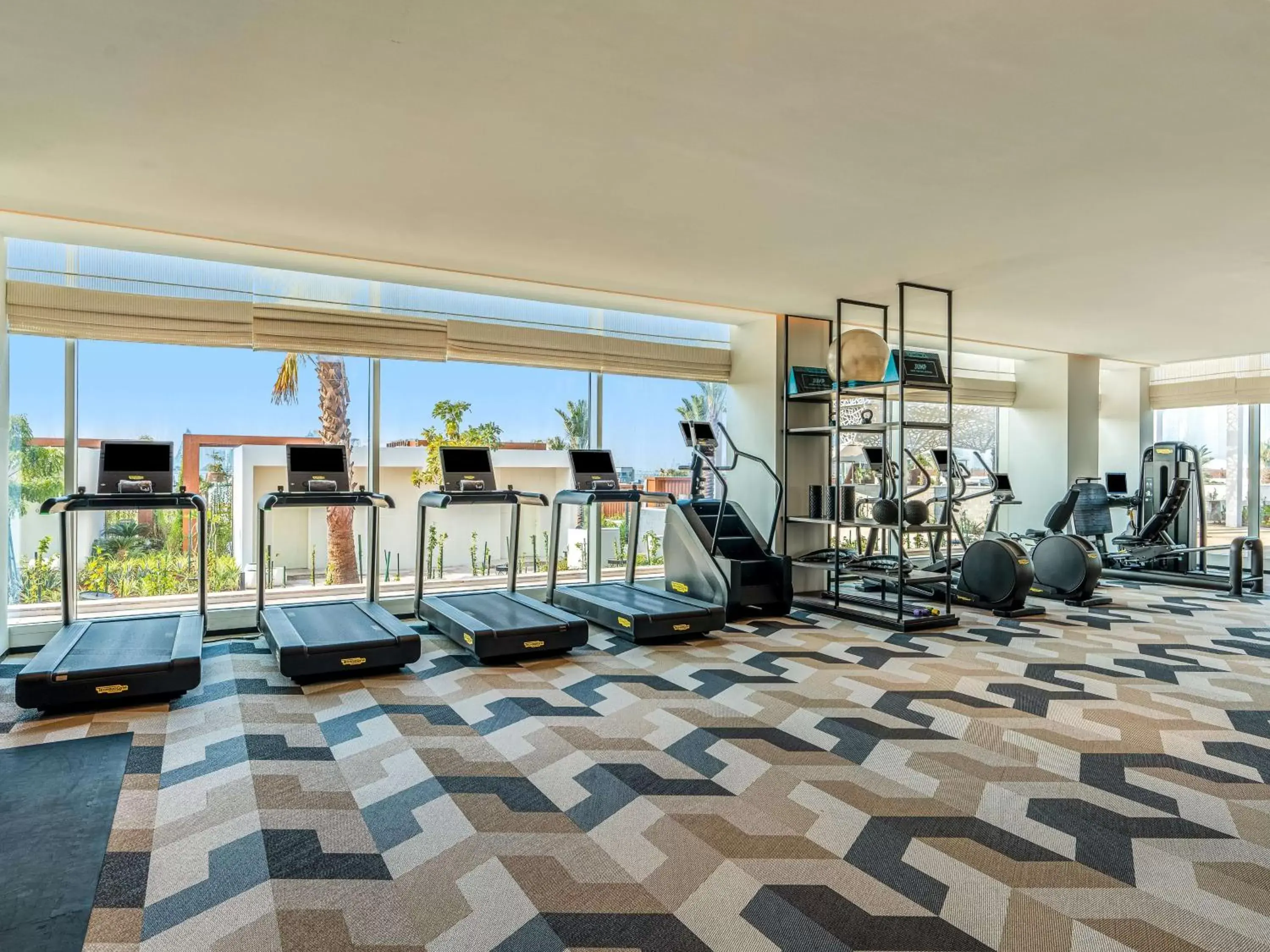 Lobby or reception, Fitness Center/Facilities in Rixos Gulf Hotel Doha - All Inclusive