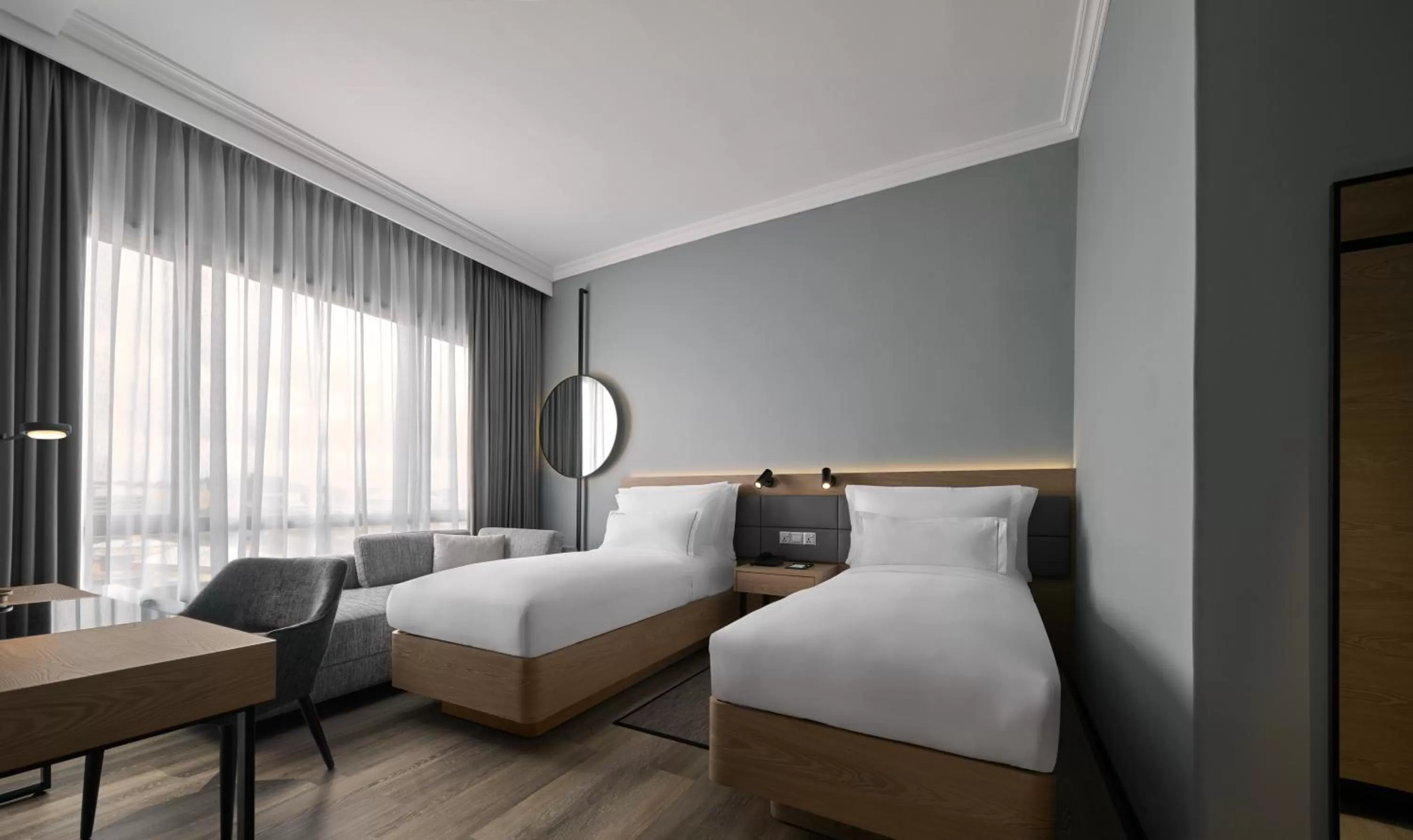 Bedroom, Bed in AC Hotel by Marriott Kuantan