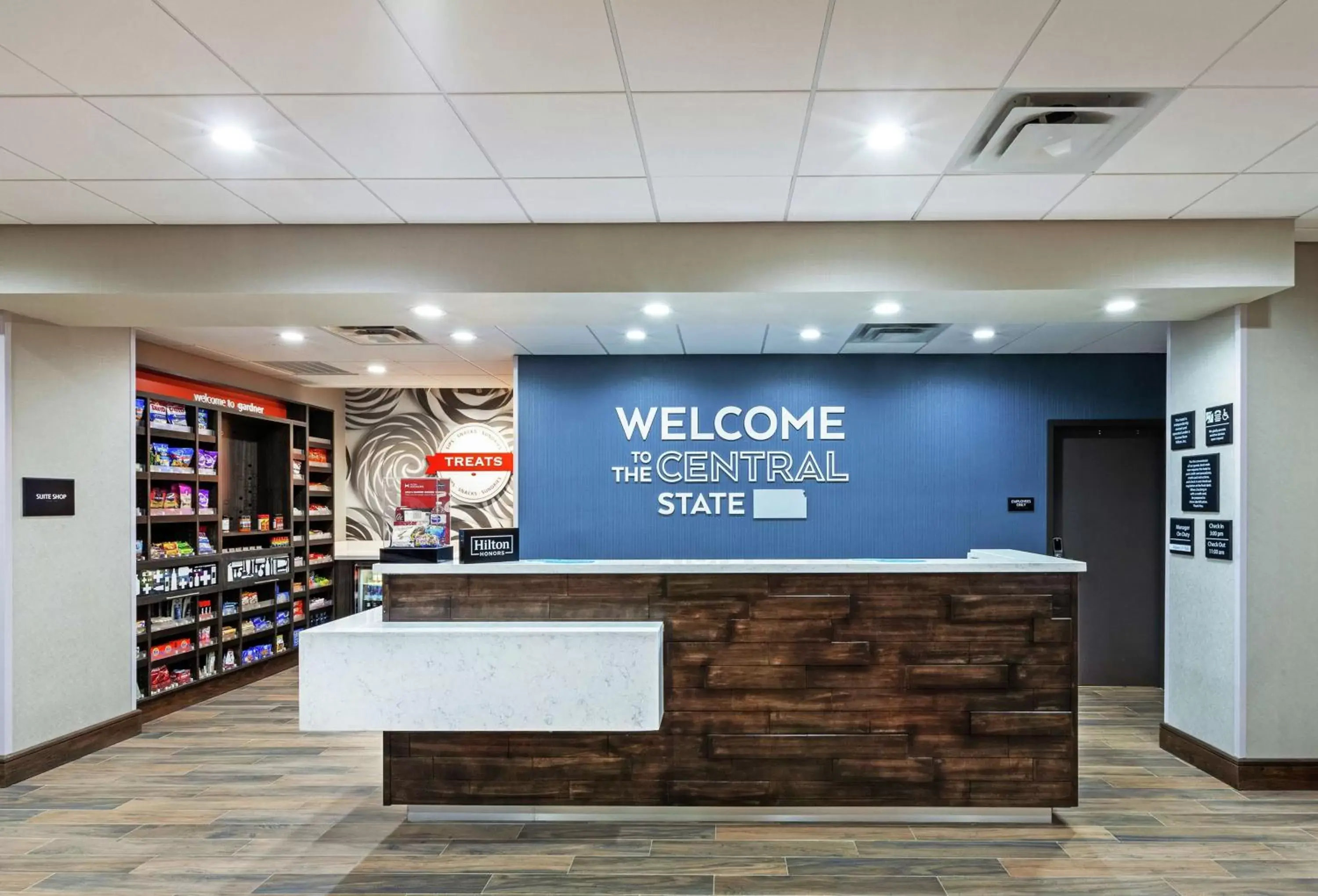 Lobby or reception in Hampton Inn Gardner Lobby or reception in Hampton Inn Gardner