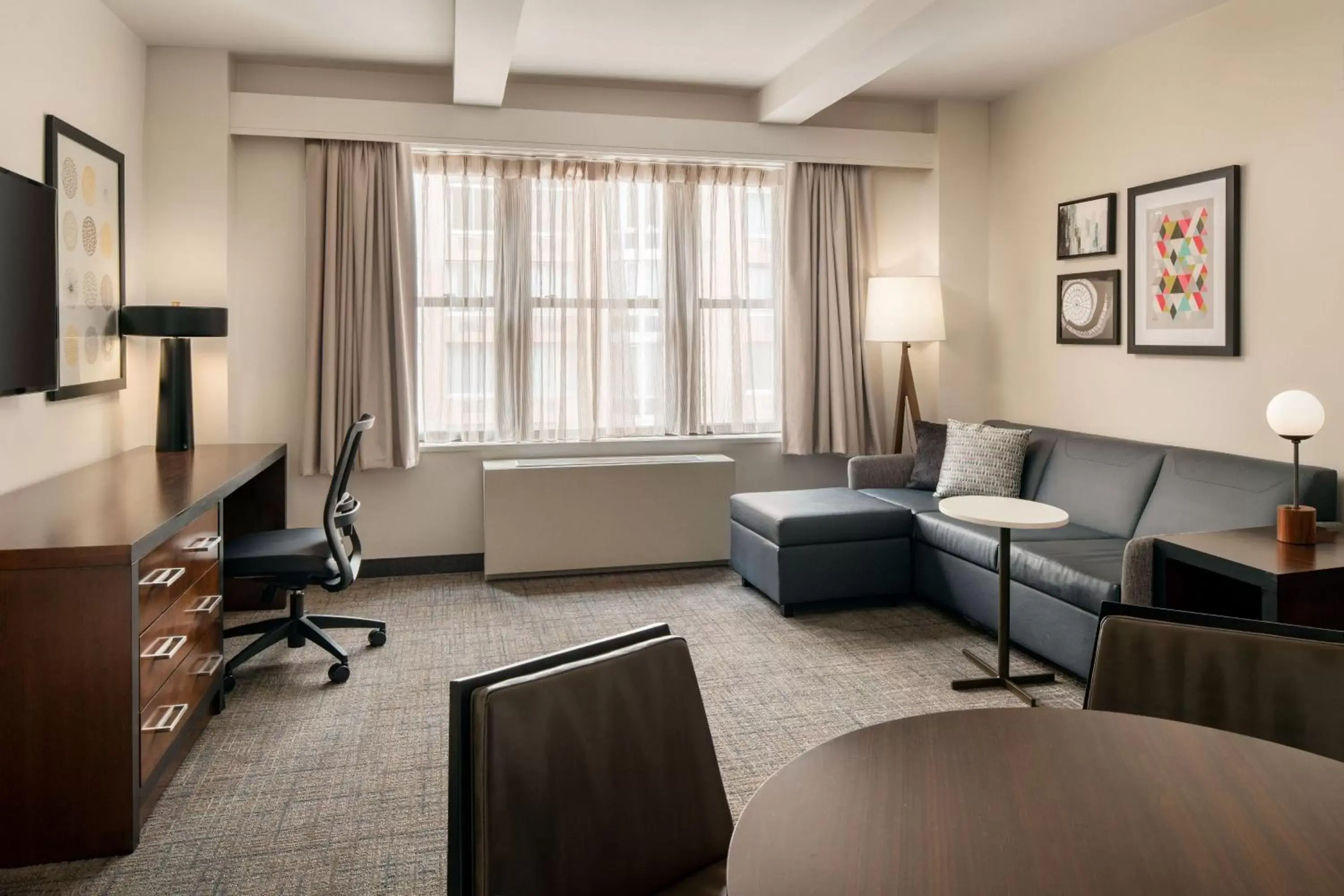 Living room, Seating Area in Residence Inn by Marriott New York Manhattan/ Midtown Eastside