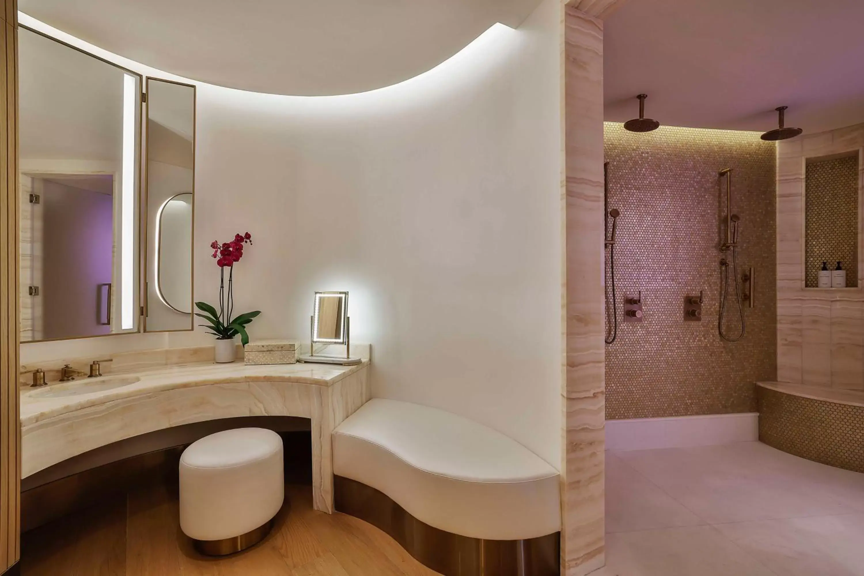 Sports, Bathroom in Waldorf Astoria Lusail, Doha