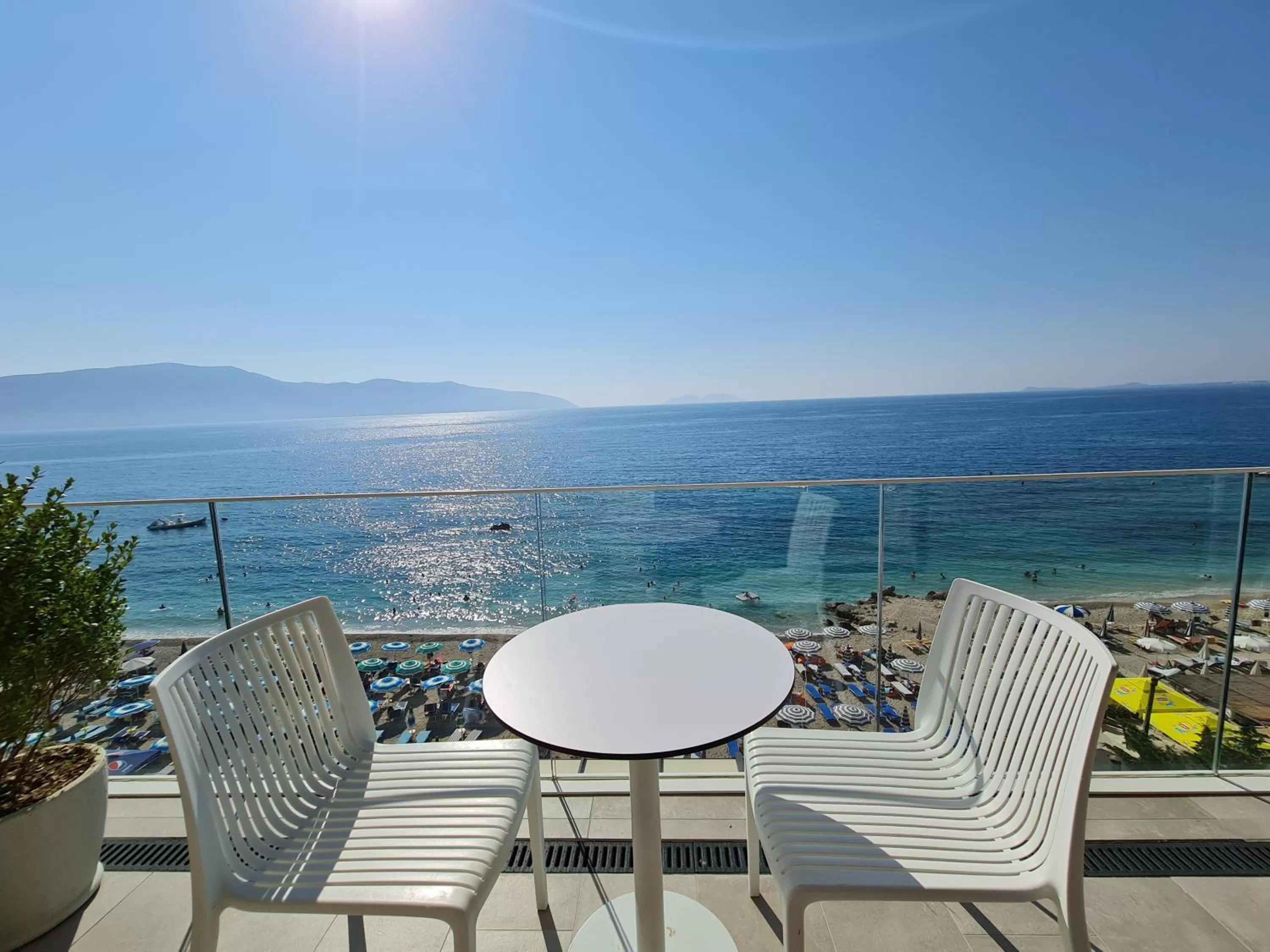 Balcony/Terrace in Hotel Aross