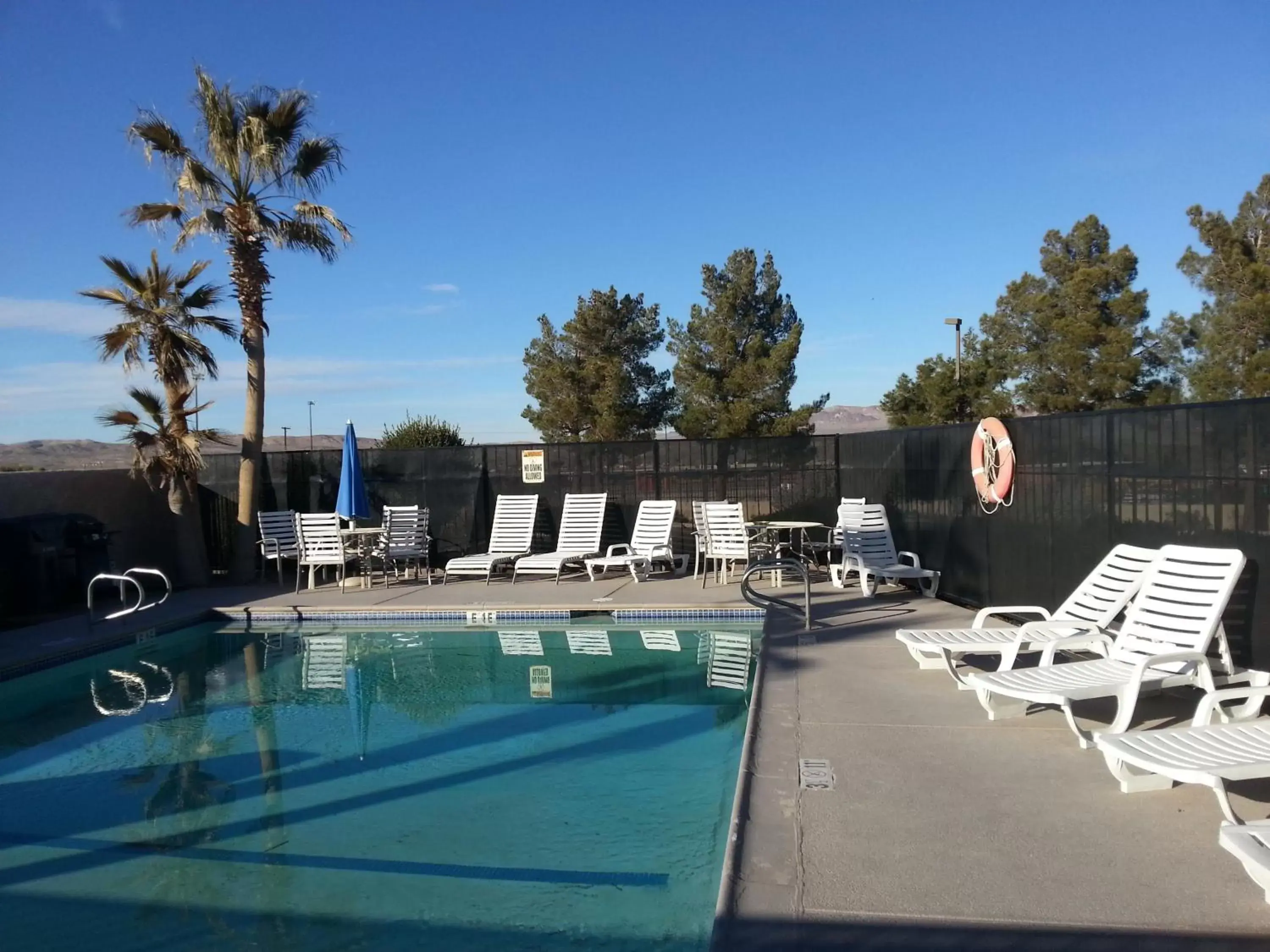 Natural landscape, Swimming Pool in Baymont by Wyndham Barstow Historic Route 66