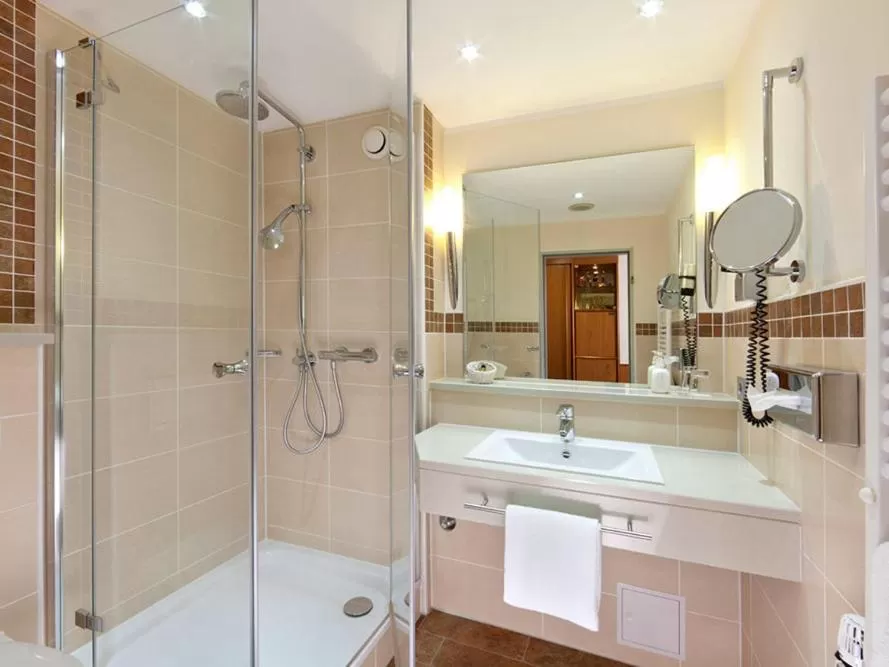 Bathroom in Ringhotel Am Stadtpark