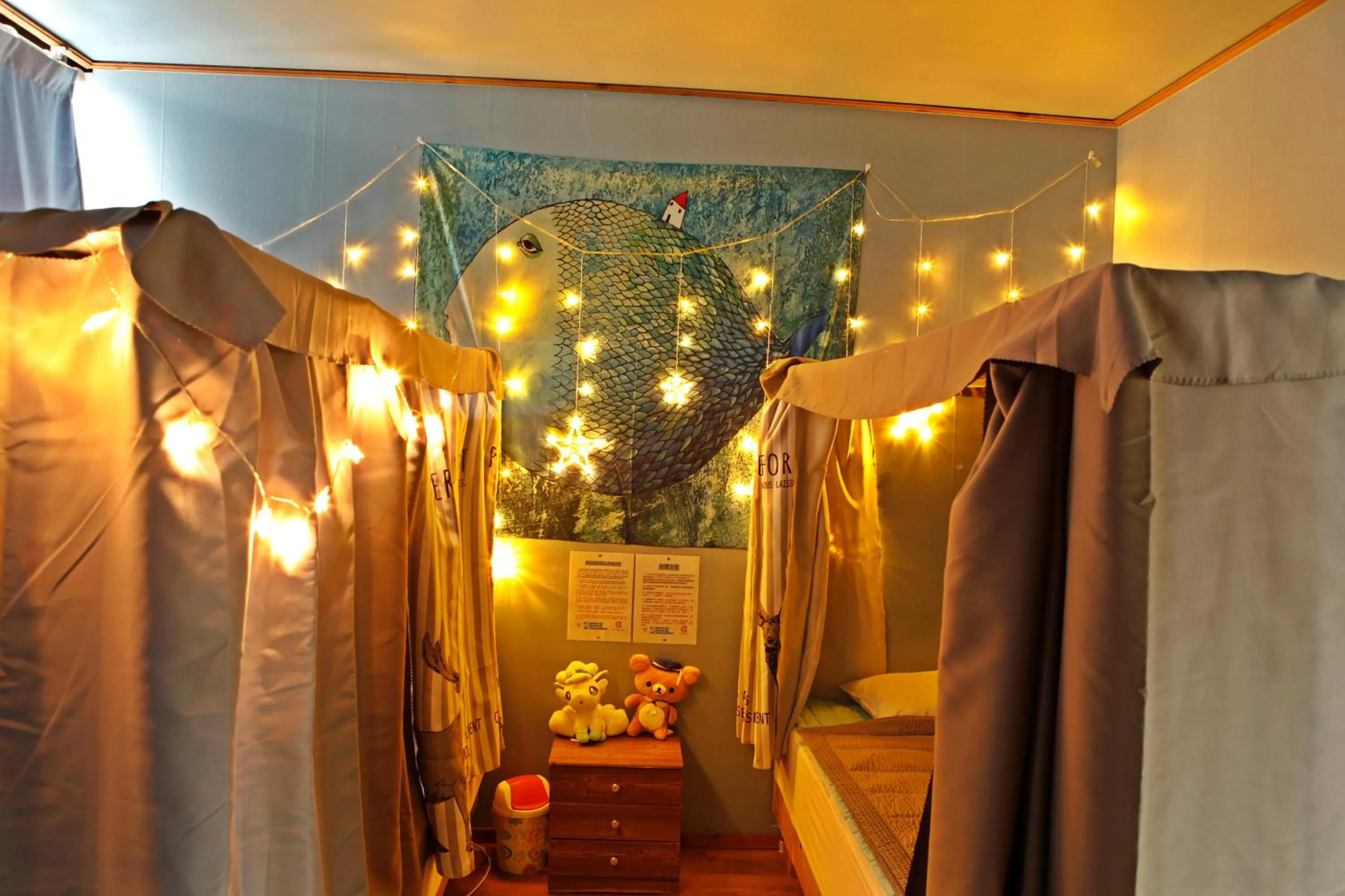 Bed in Baozen Guesthouse