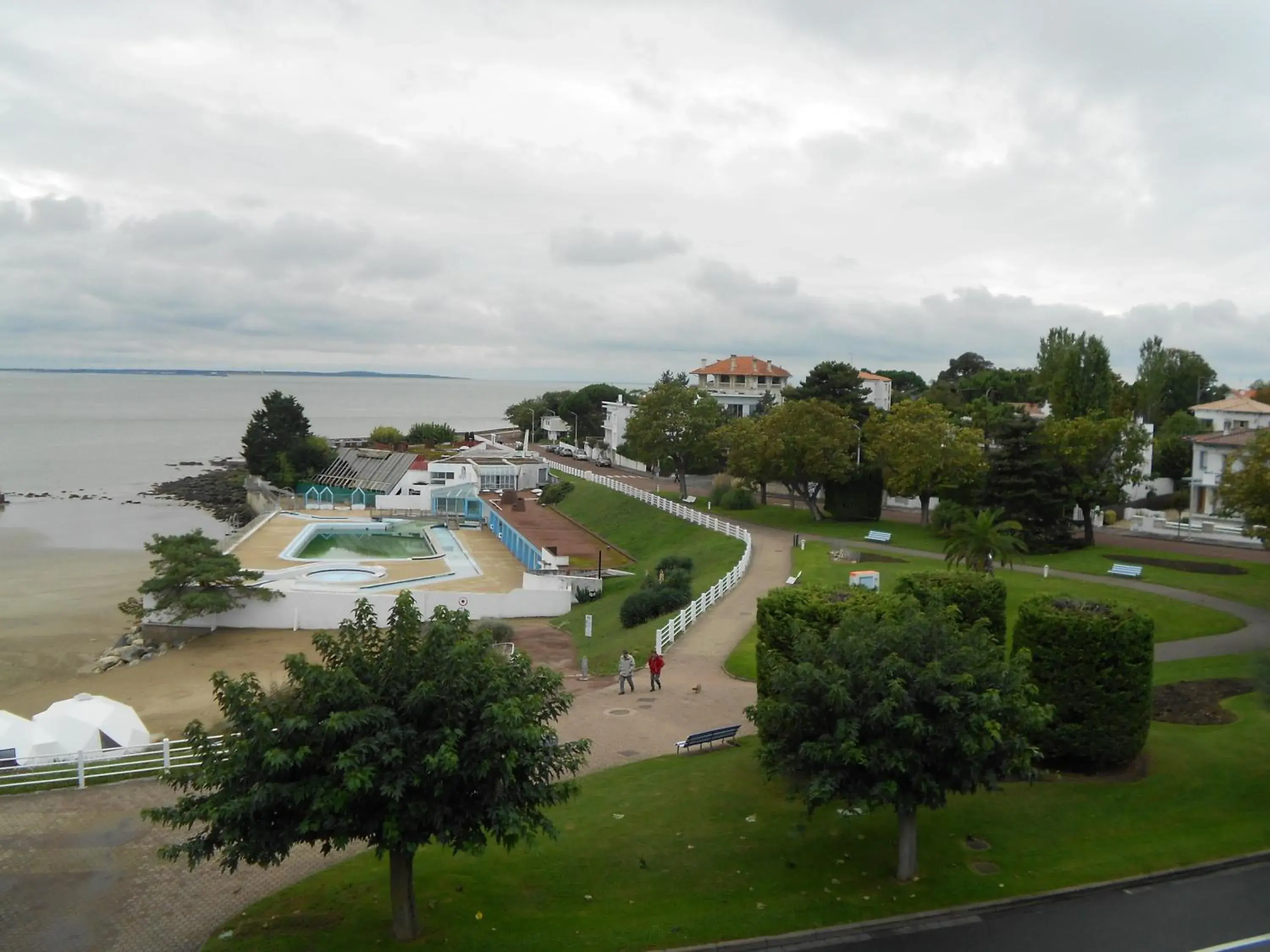 View (from property/room), Pool View in Hôtel Beau Rivage