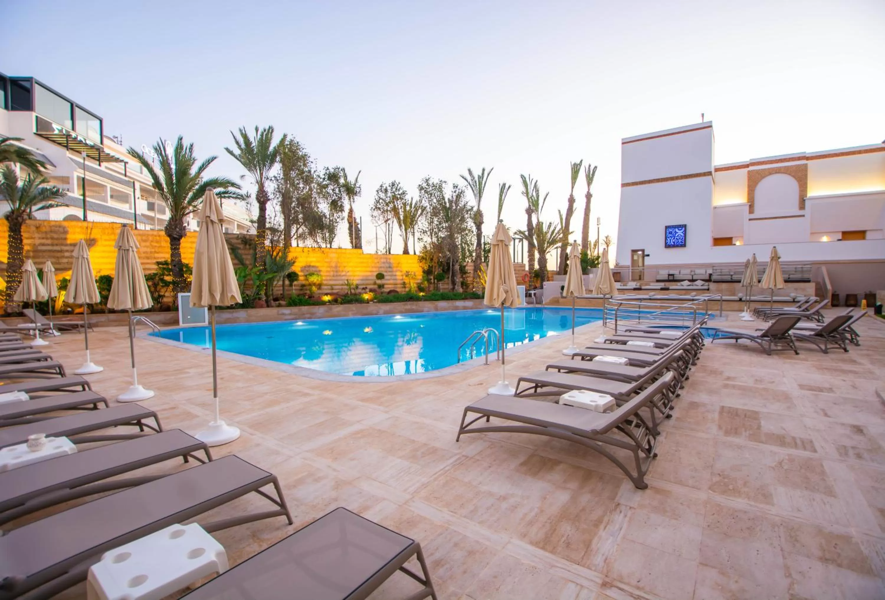 Swimming pool in Hotel Timoulay and Spa Agadir