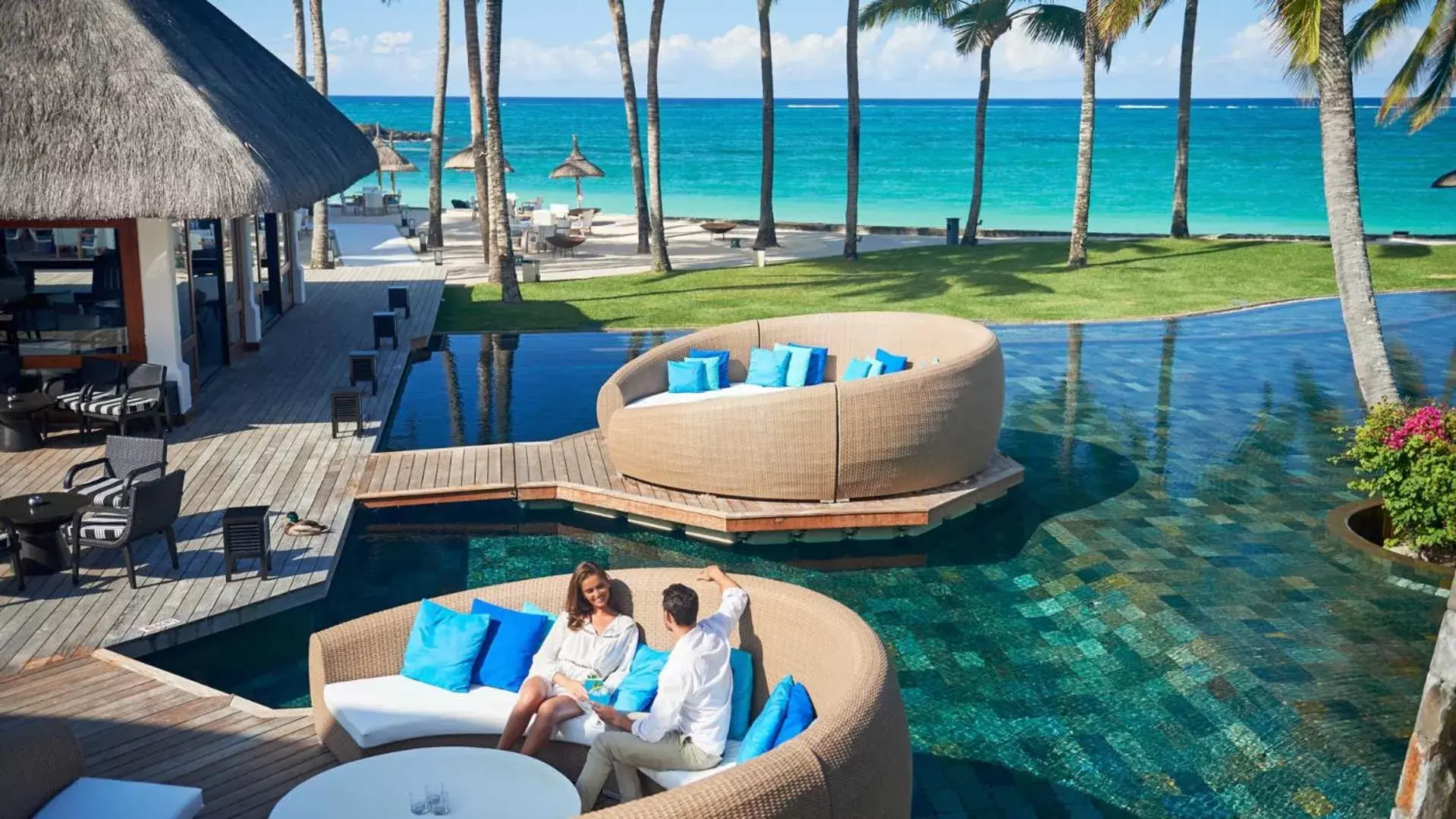 Lobby or reception in Constance Belle Mare Plage