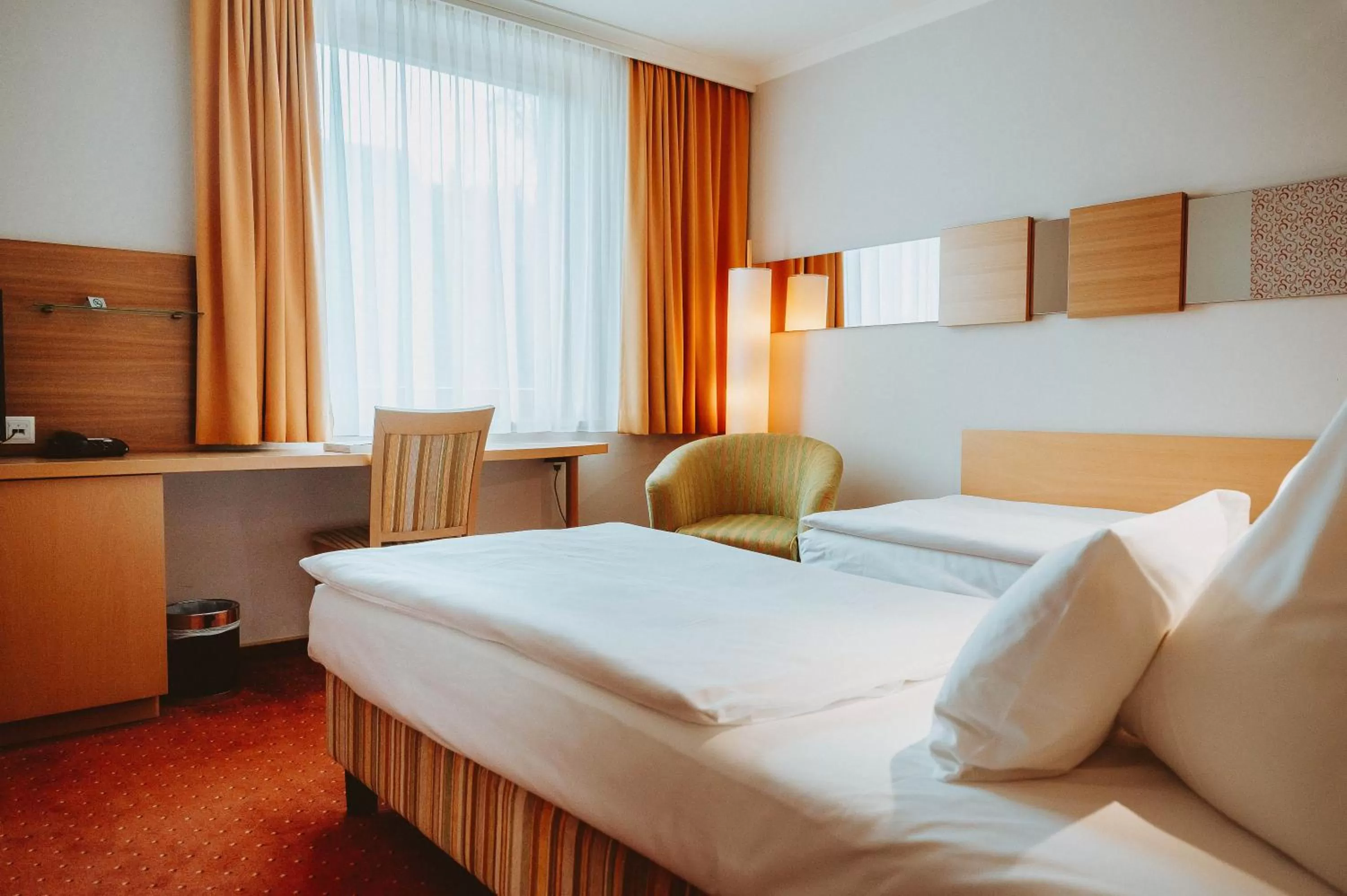 Bed in Hotel Brücklwirt