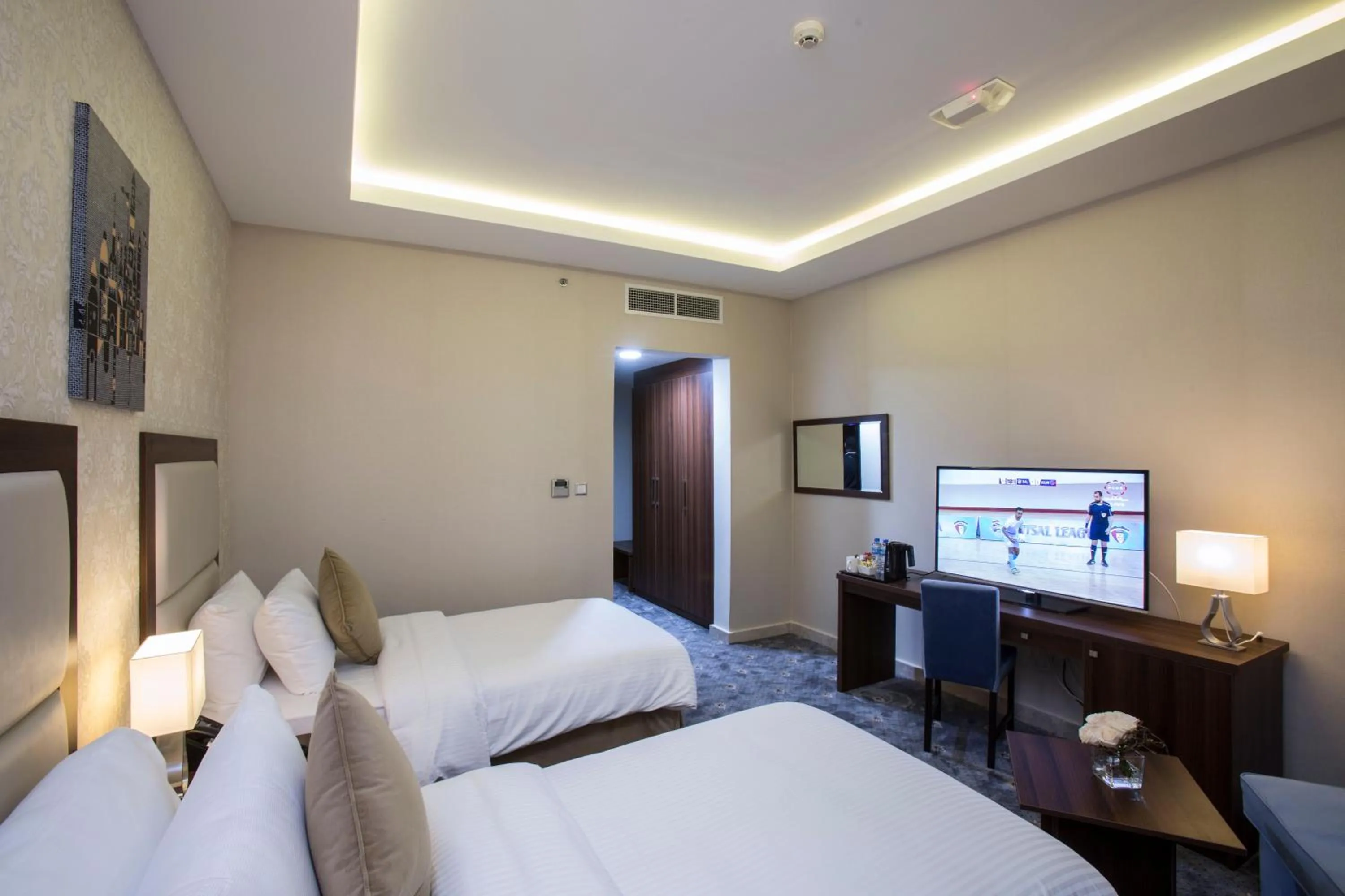 Bedroom, Bed in The Town Hotel Doha