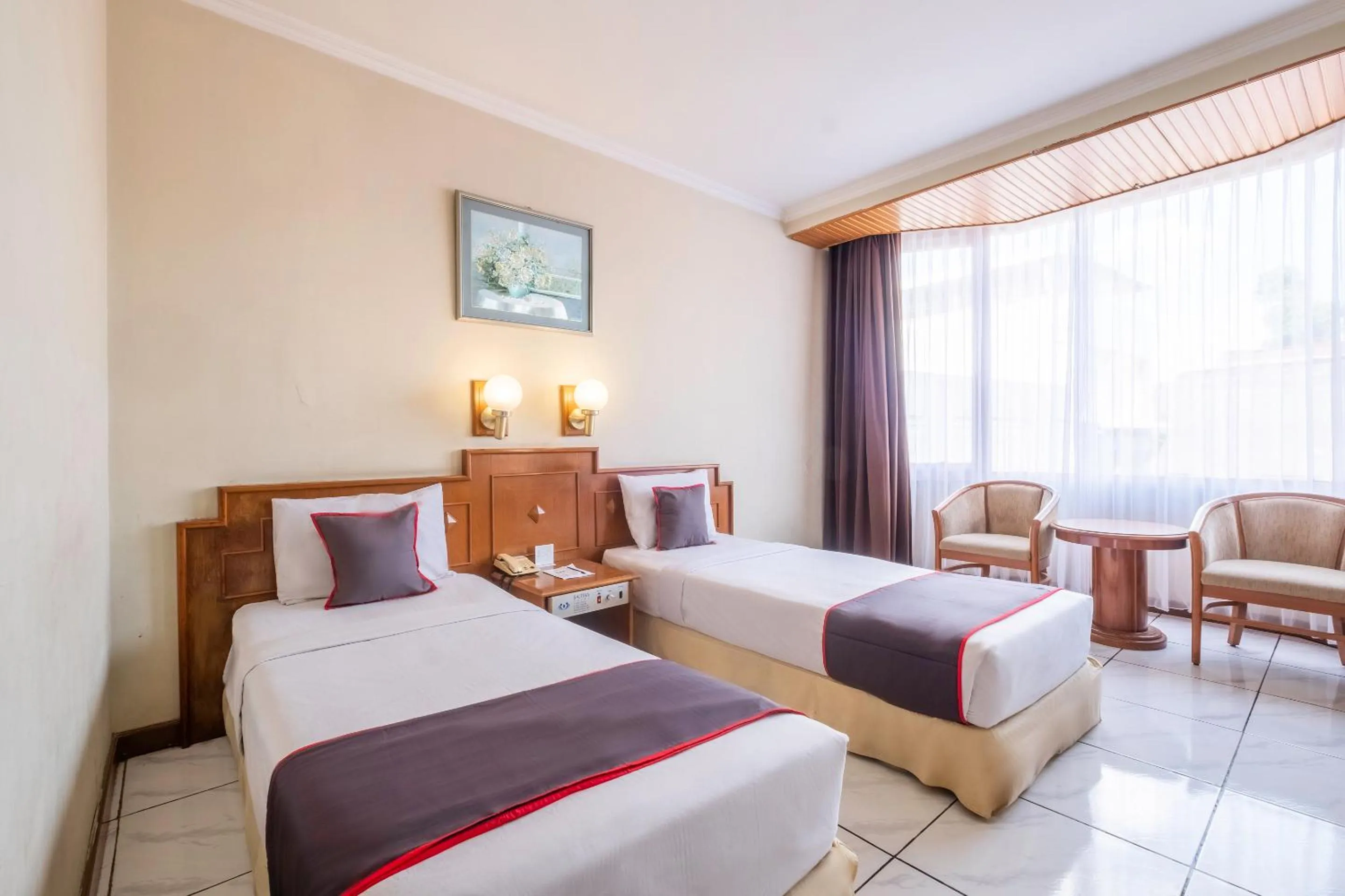 Superior Twin Room in Collection O 25 Hotel Baltika