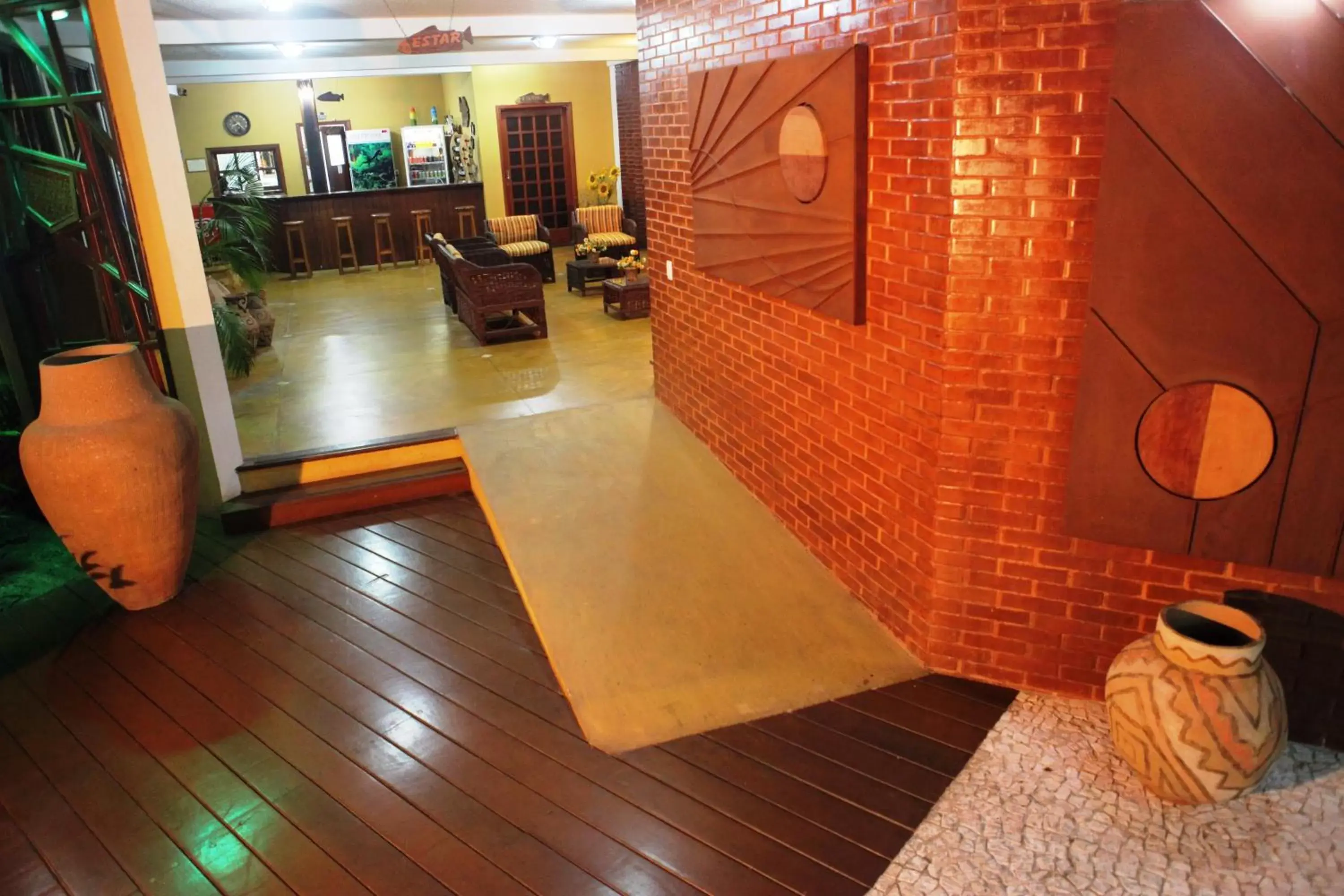 Lobby or reception in Hotel Pirá Miúna