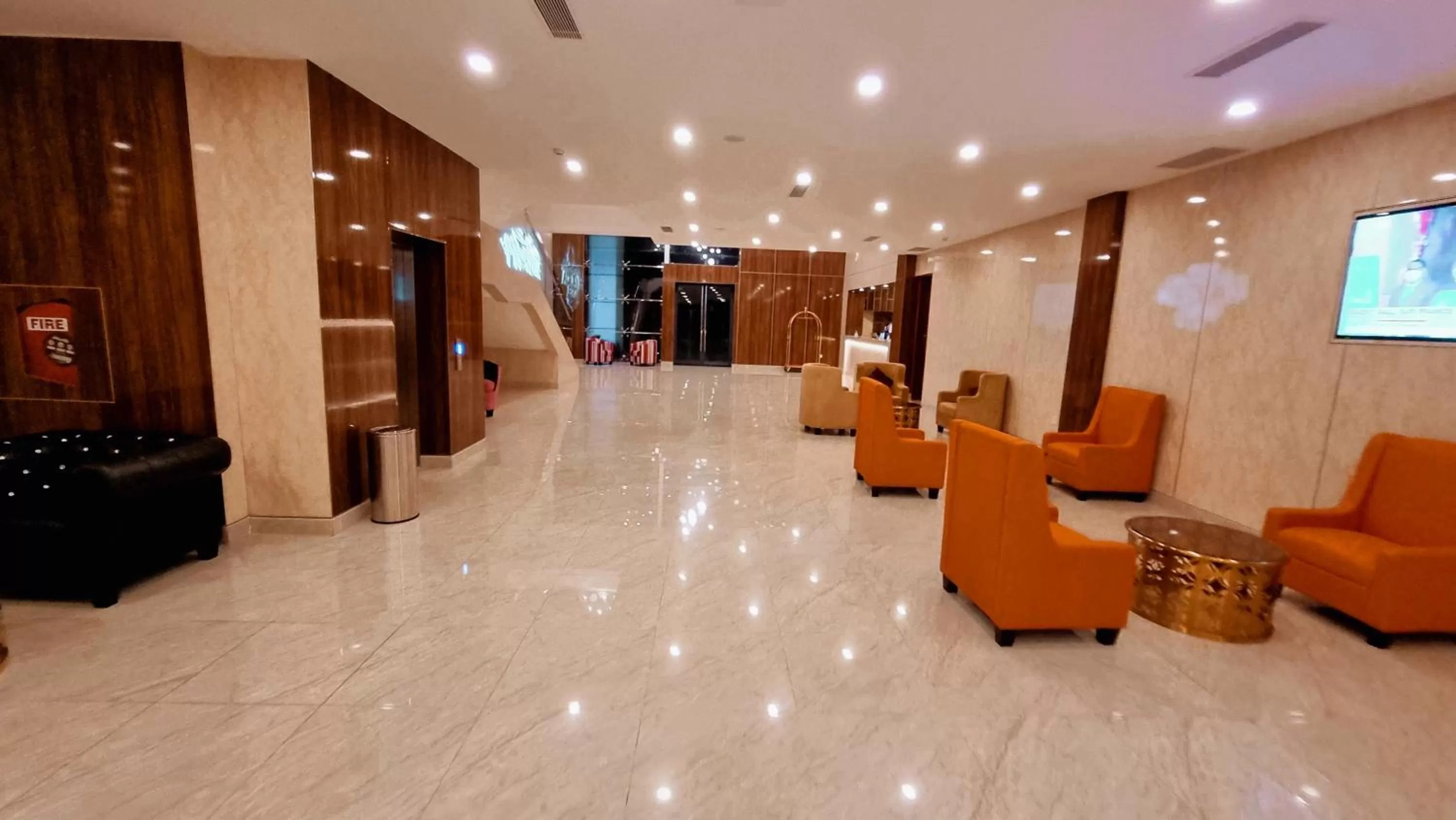 Lobby or reception in El Doria Hotel