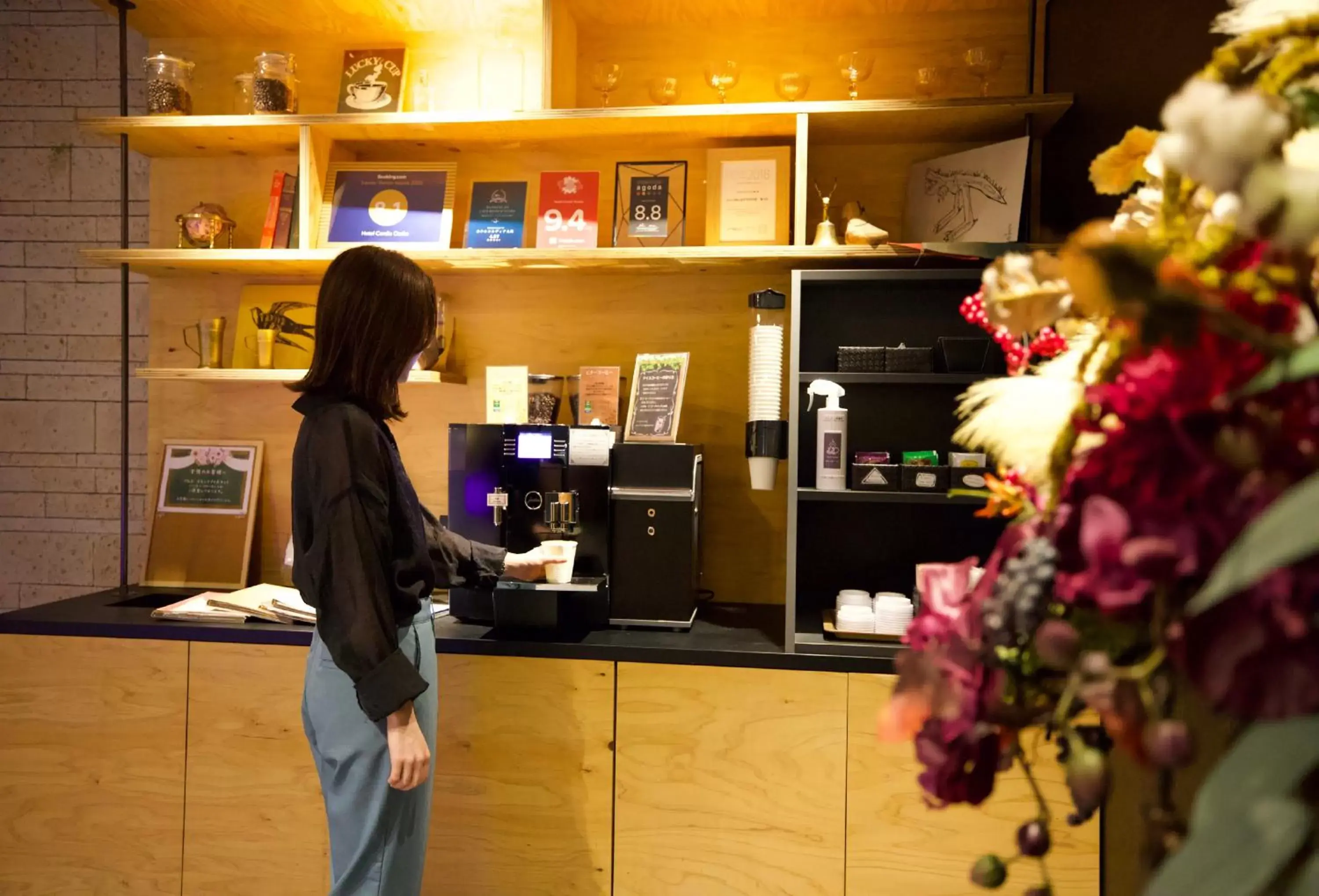 Coffee/tea facilities in Hotel Cordia Osaka