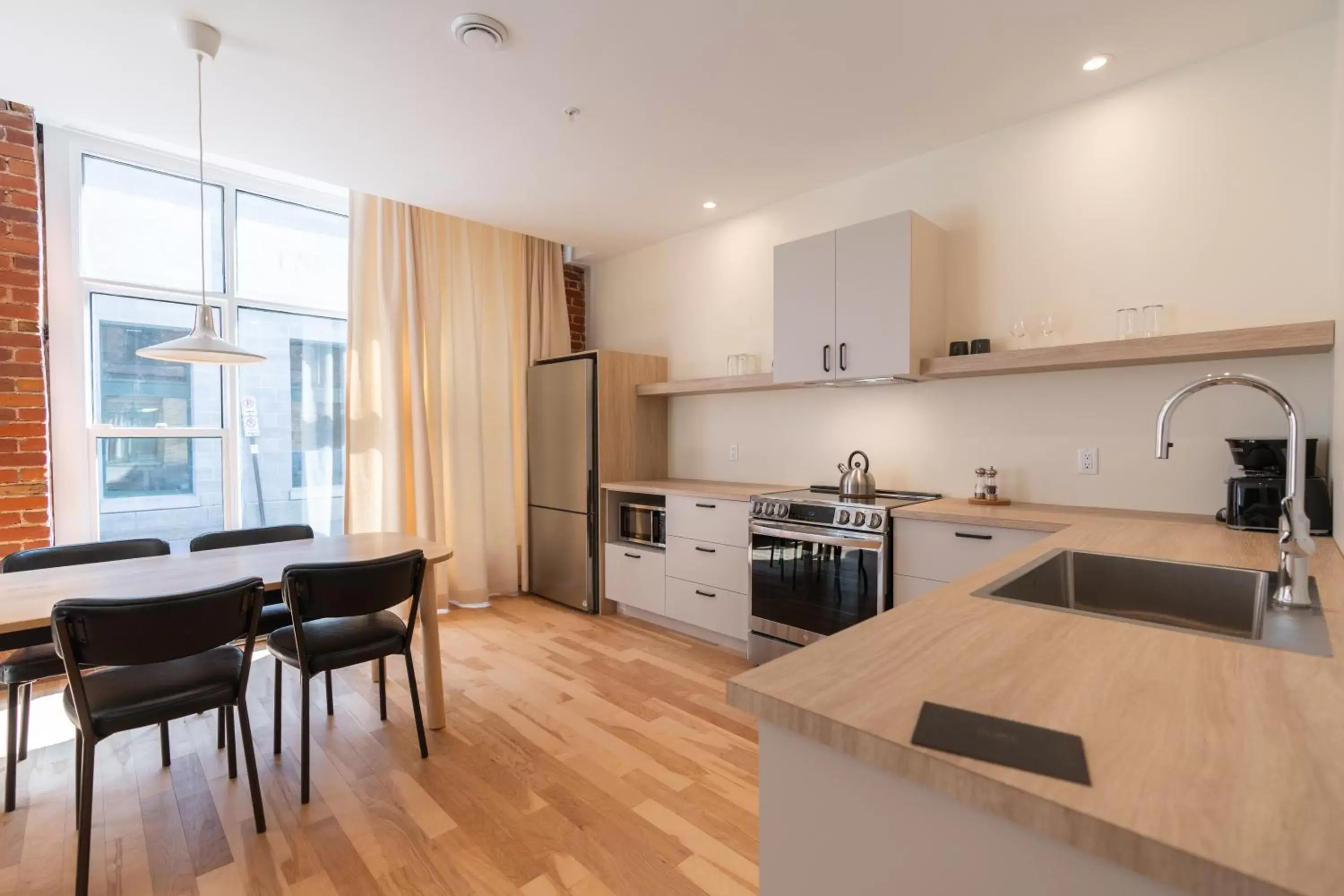 Kitchen/Kitchenette in Les Lofts de la Barricade - Par les Lofts Vieux-Québec