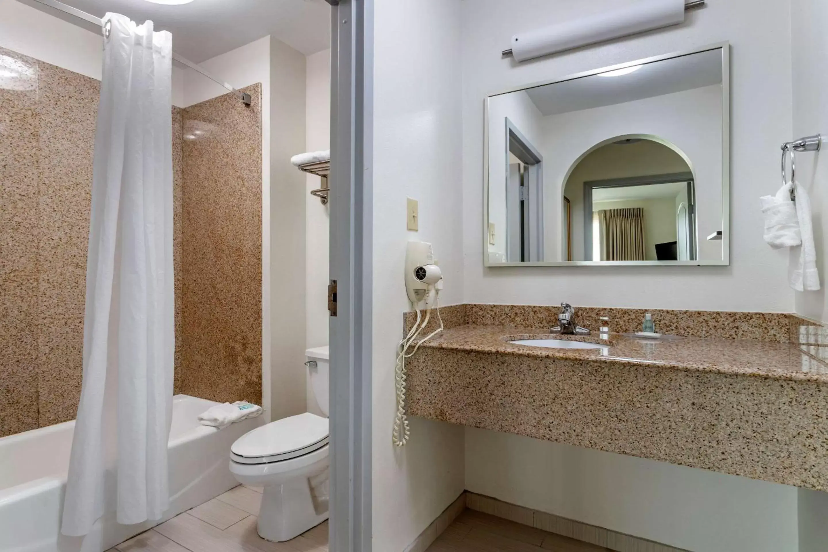 Photo of the whole room, Bathroom in MainStay Suites Port Arthur - Beaumont South