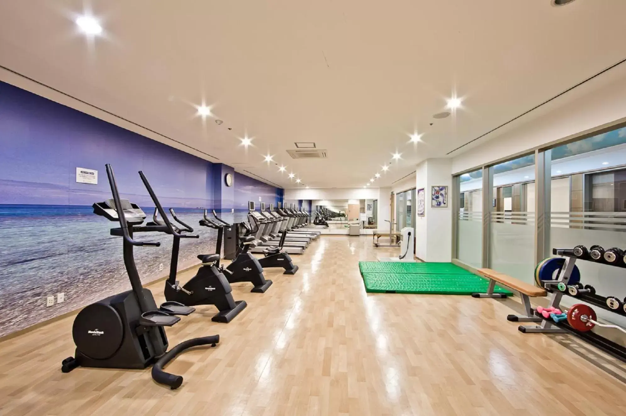 Fitness centre/facilities, Fitness Center/Facilities in Hotel Hyundai by Lahan Mokpo