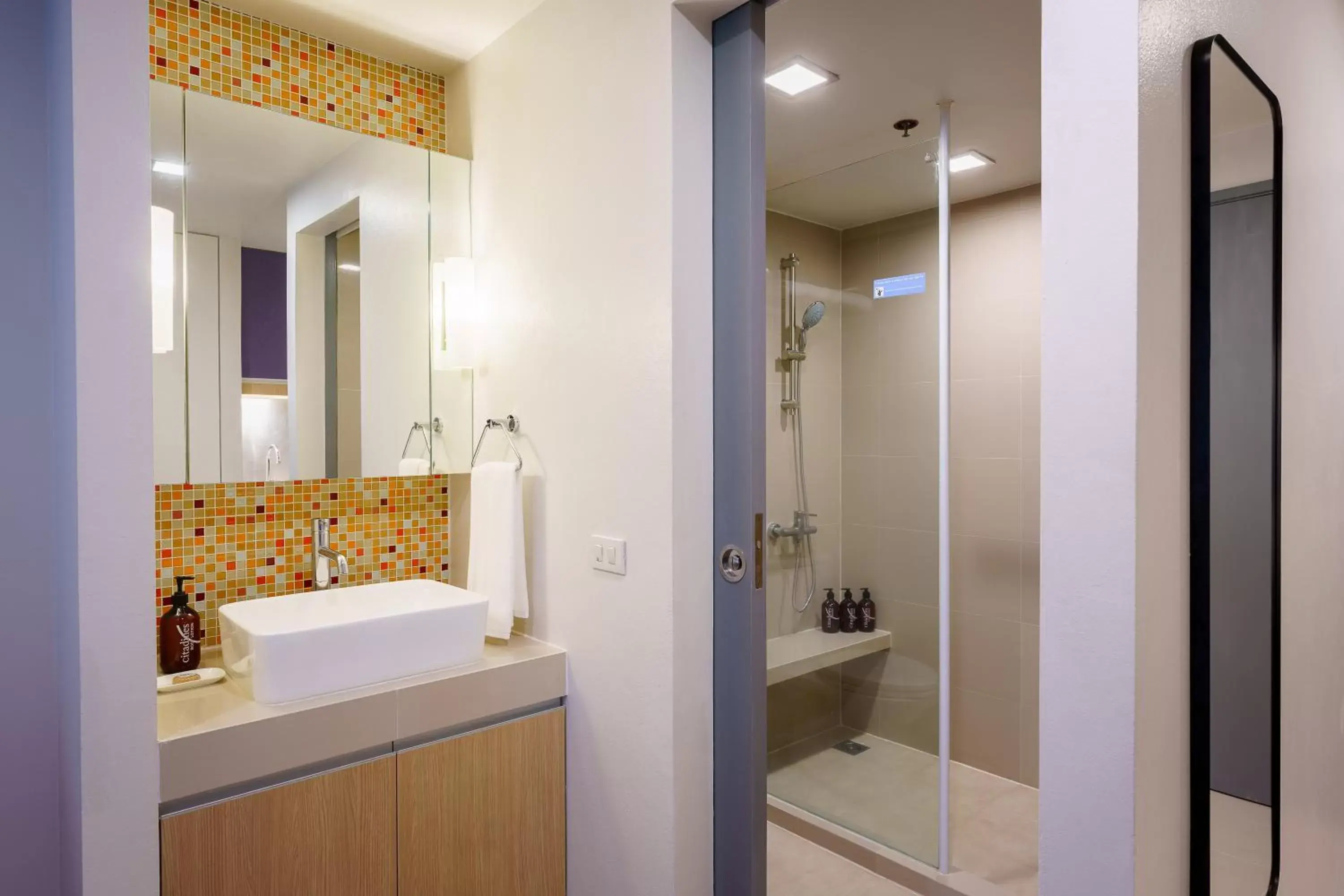 Shower, Bathroom in Citadines Sukhumvit 16 Bangkok - SHA Extra Plus Certified