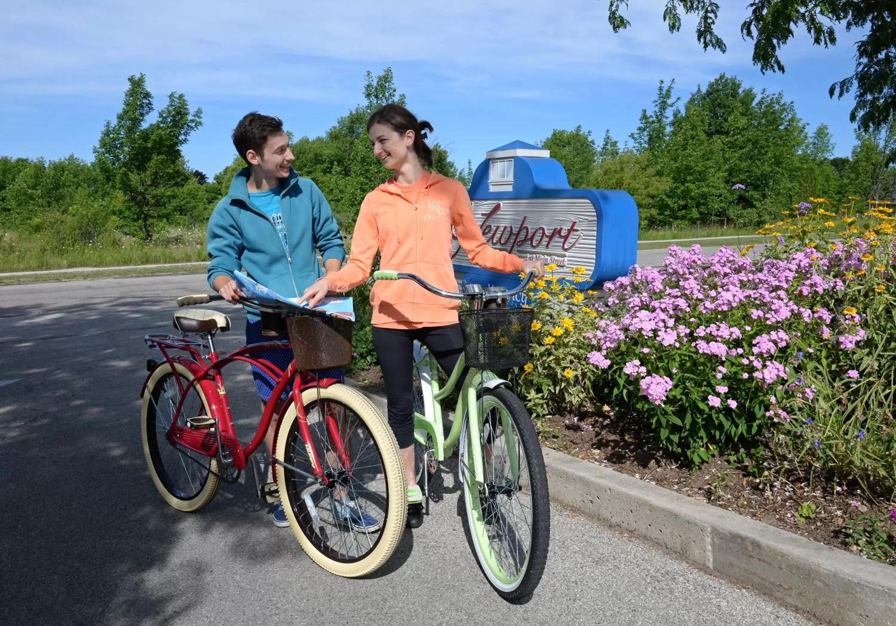 Cycling in Newport Resort