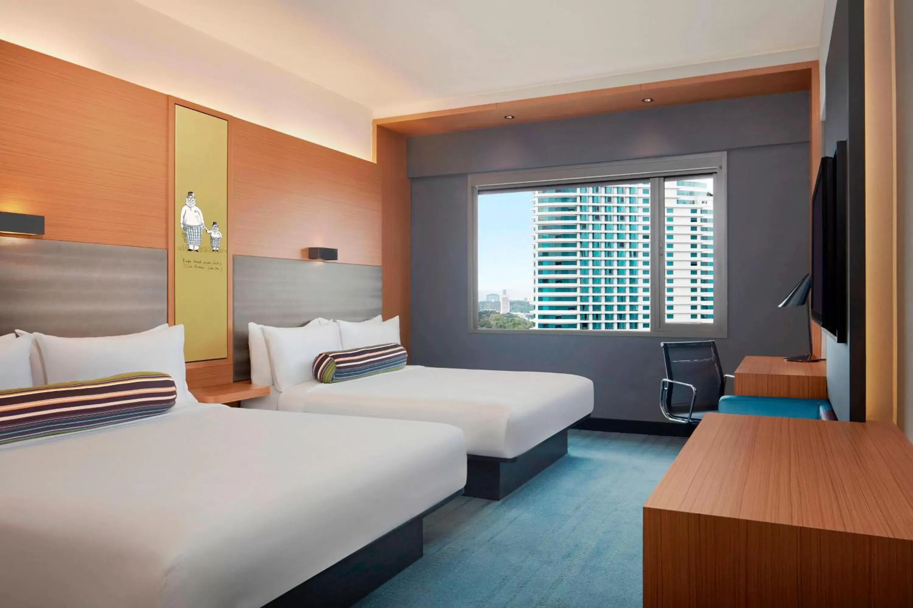 Photo of the whole room, Bed in Aloft Kuala Lumpur Sentral