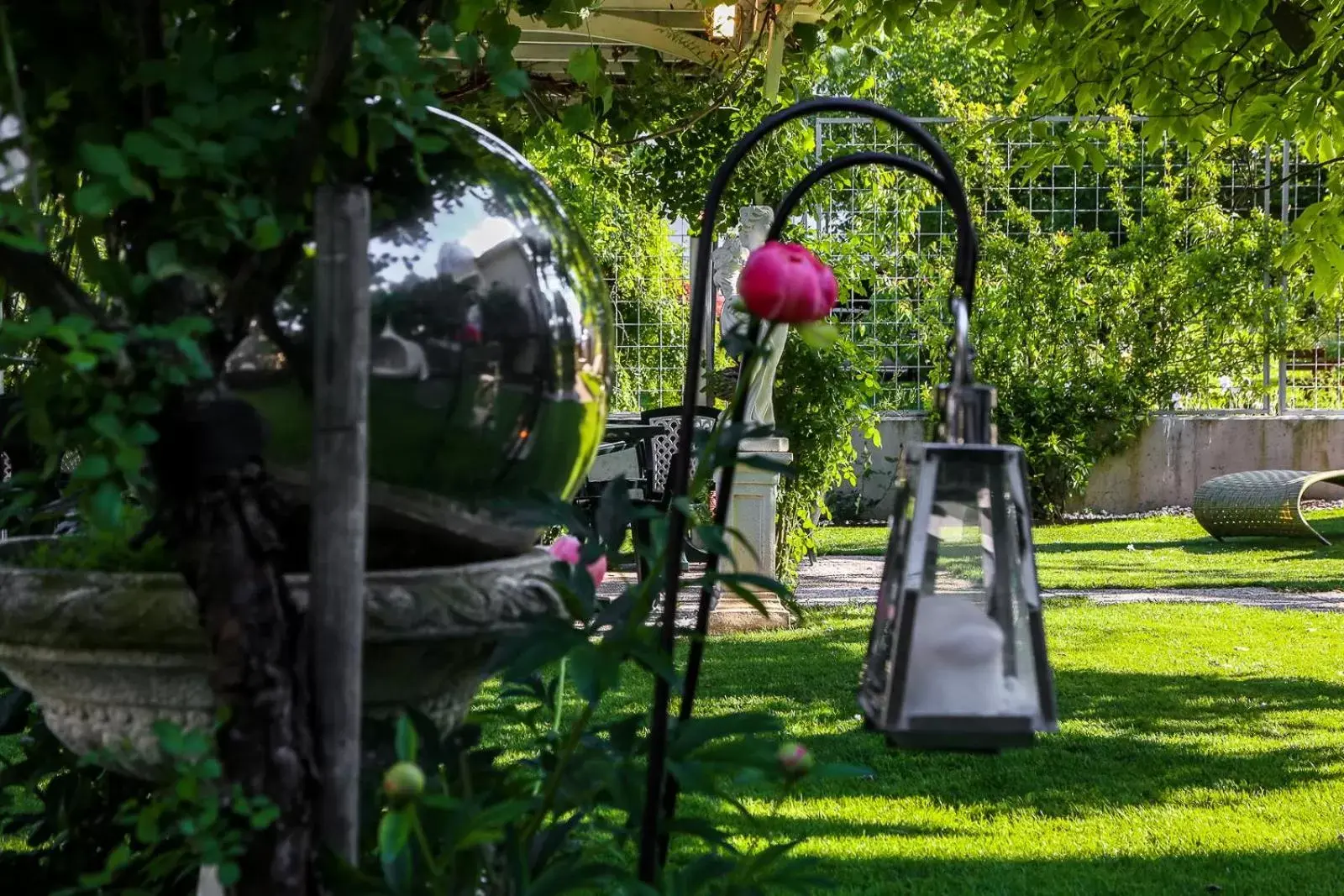 Garden in Hotel Villa Groff