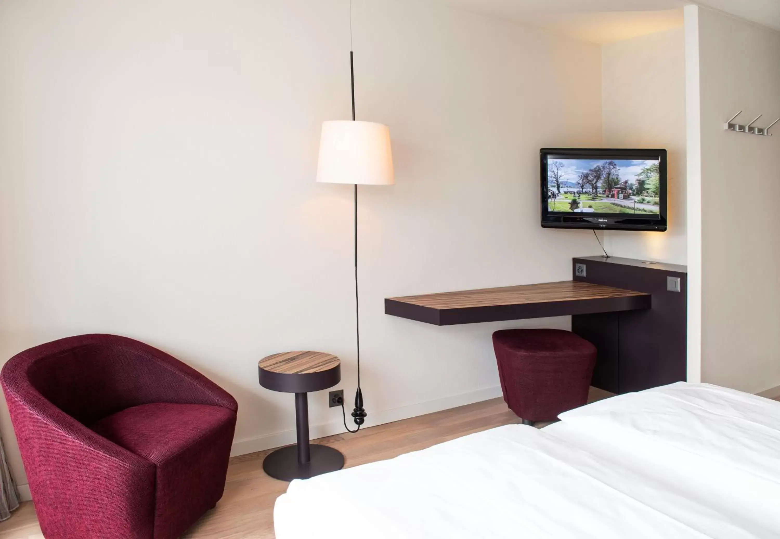 Bedroom, Bed in Hotel Seeburg