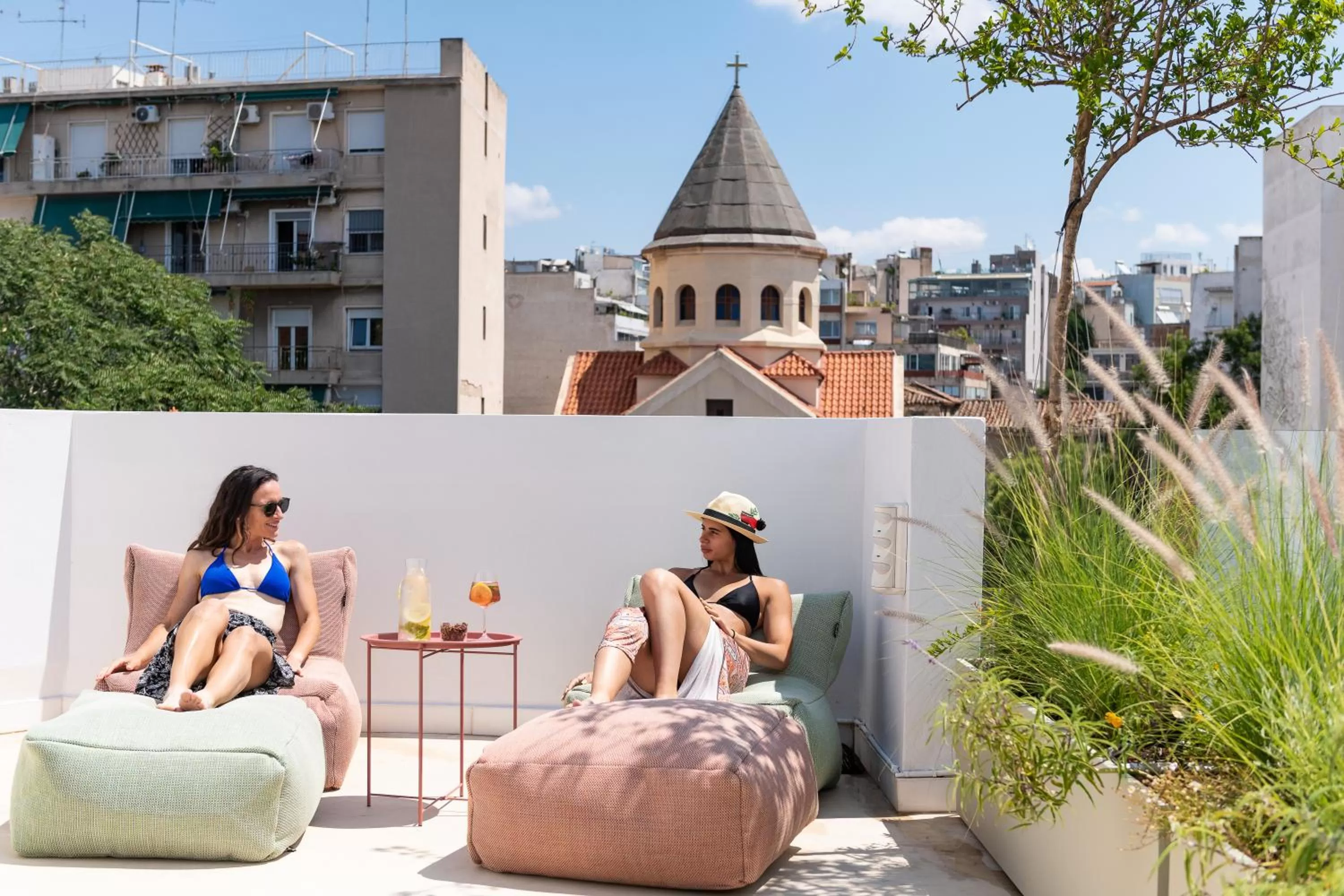 City view in Alkima Athens Wellness Stay