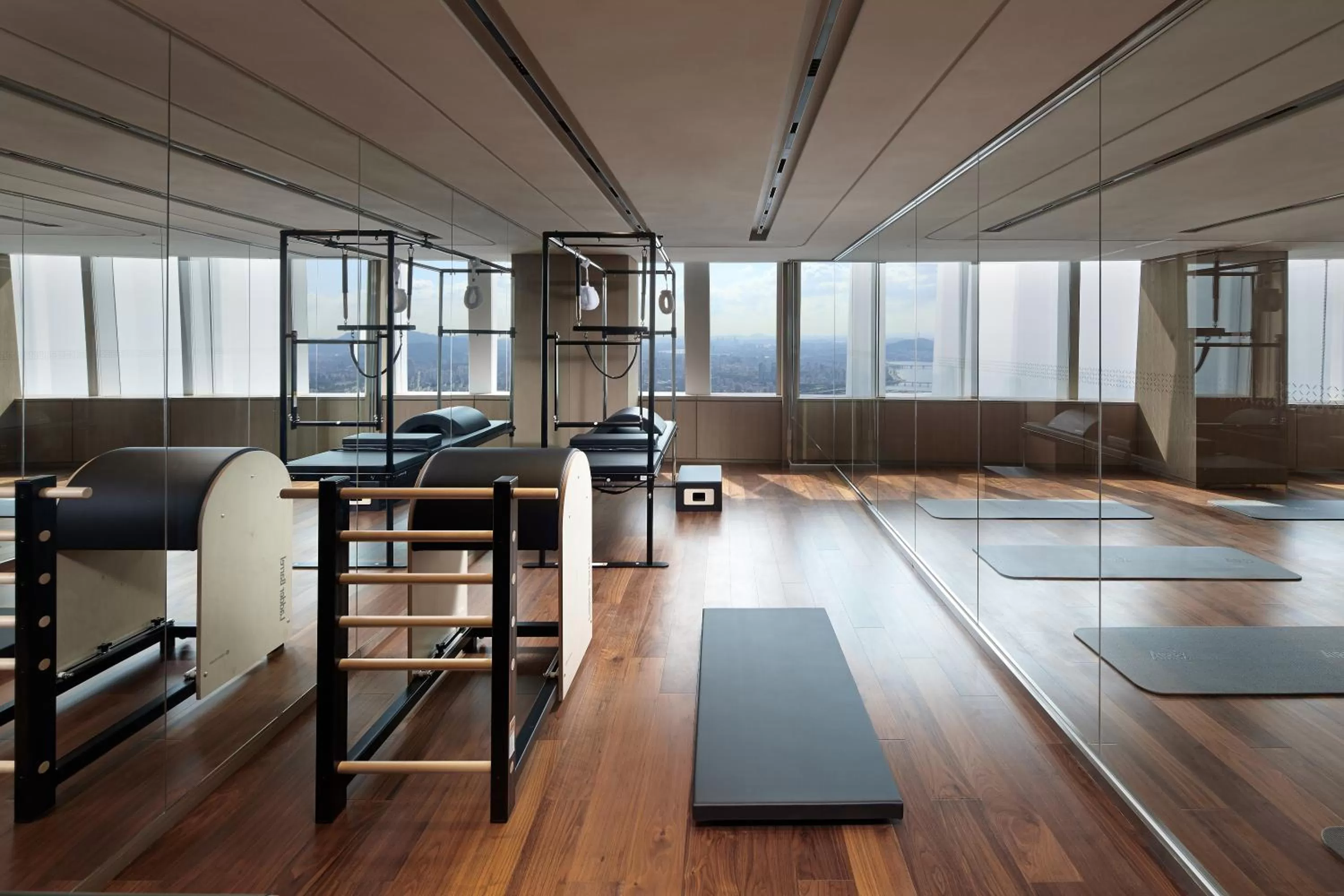 Fitness centre/facilities in Signiel Seoul