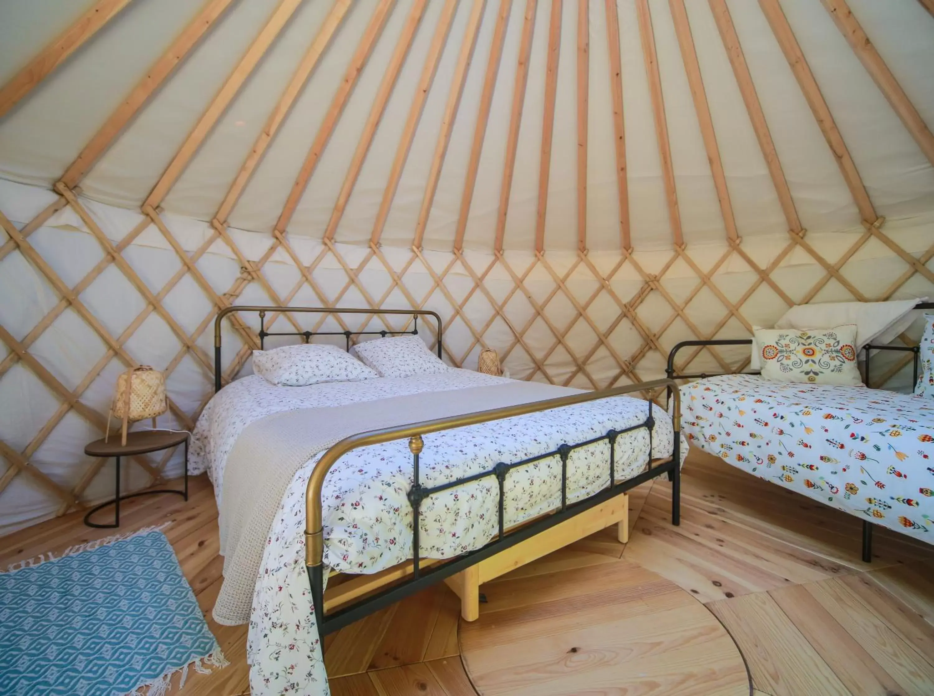 Bedroom, Bed in Les Yourtes de Provence