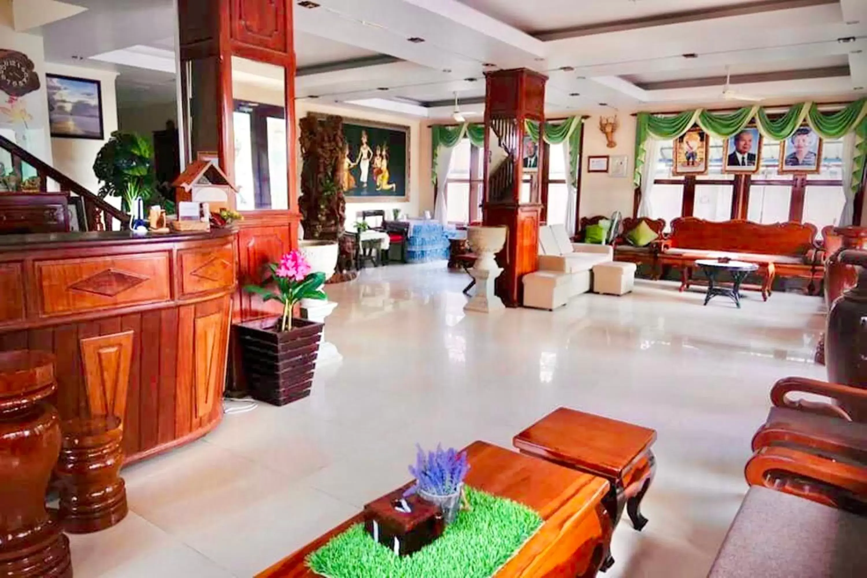 Lobby or reception, Lobby/Reception in Siem Reap Riverside Hotel