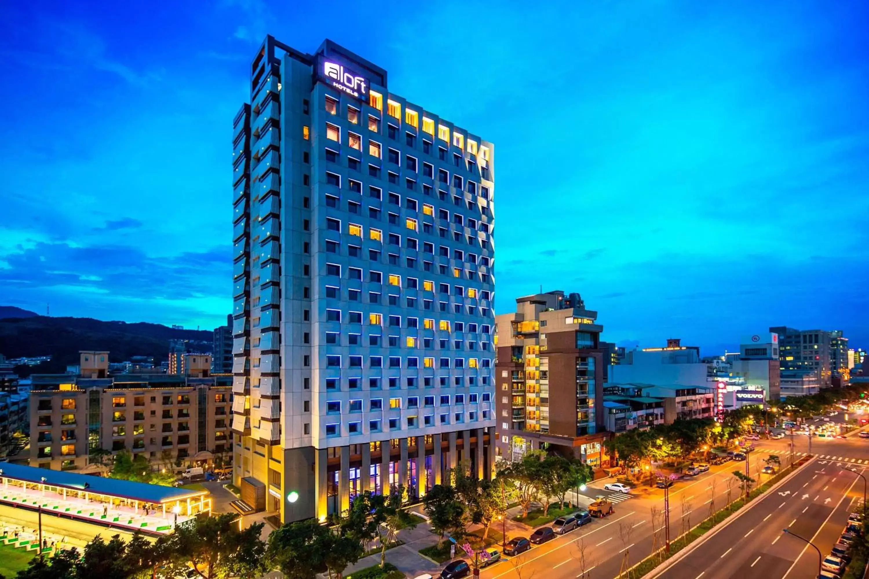 Property building in Aloft Taipei Beitou