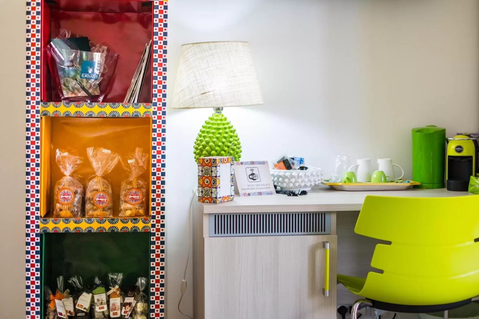 Decorative detail in THE PALACE B&B and Apartments