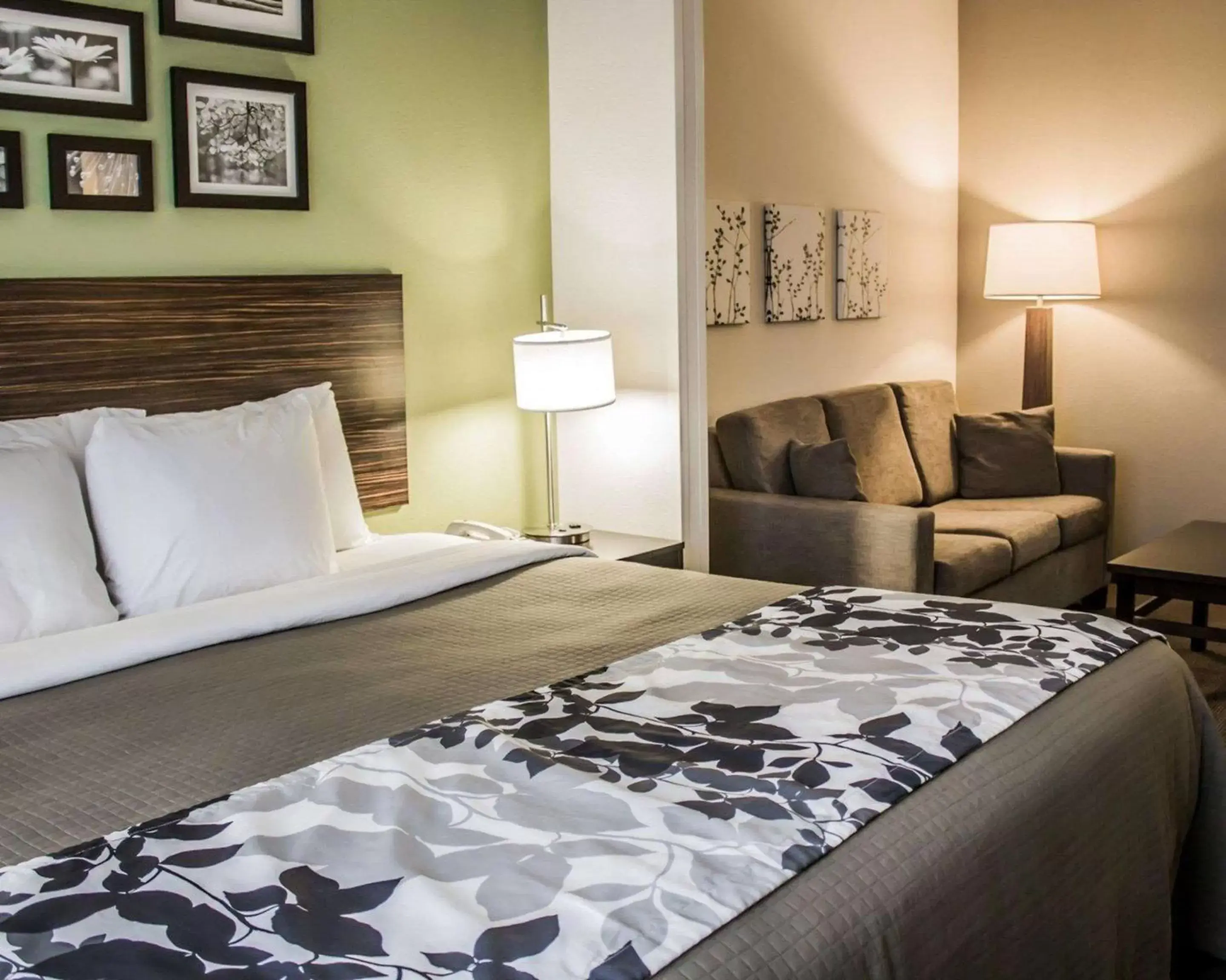 Photo of the whole room, Bed in Sleep Inn & Suites Harrisburg -Eisenhower Boulevard