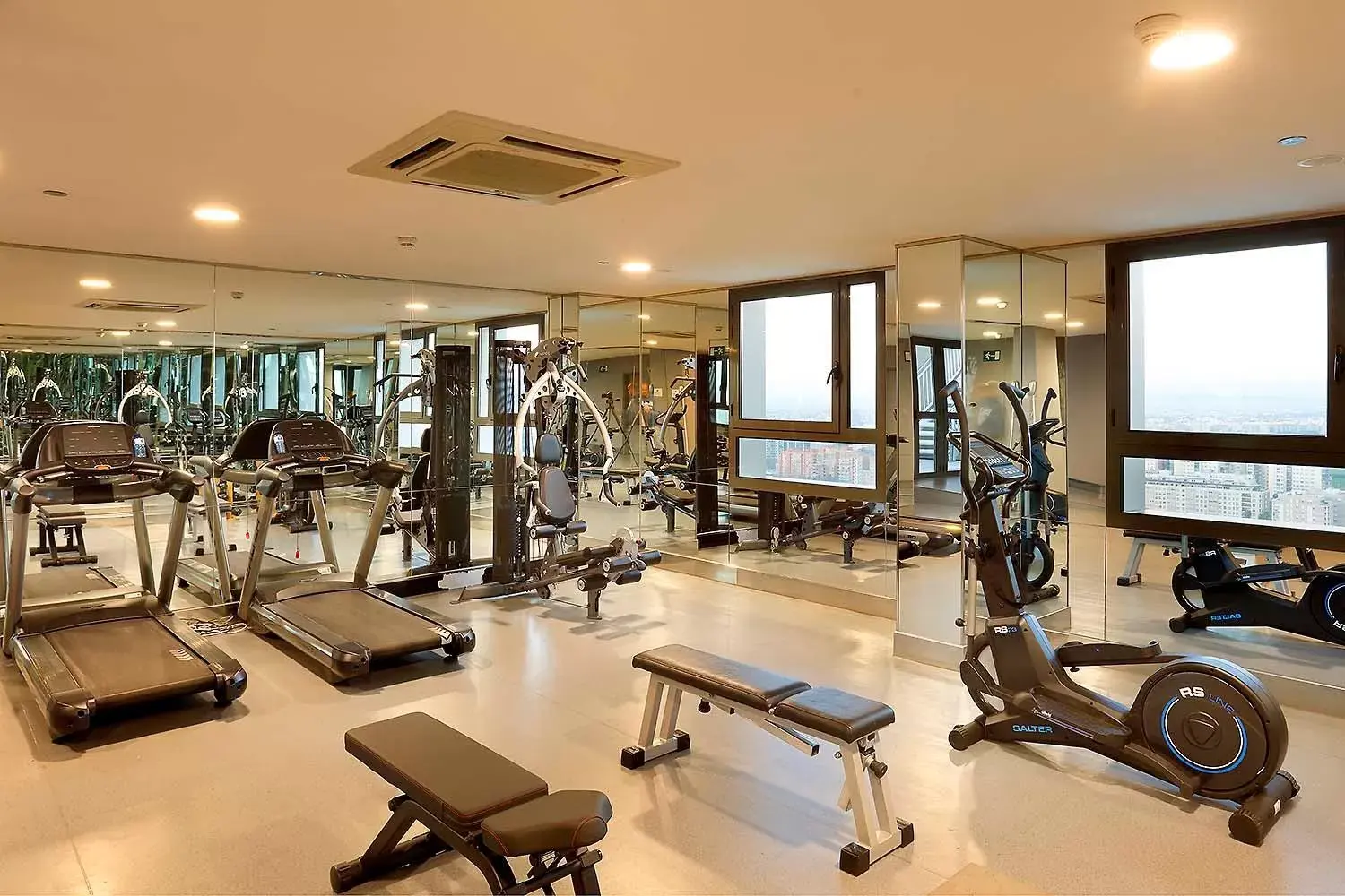 Fitness centre/facilities, Fitness Center/Facilities in Eurostars Gran Valencia