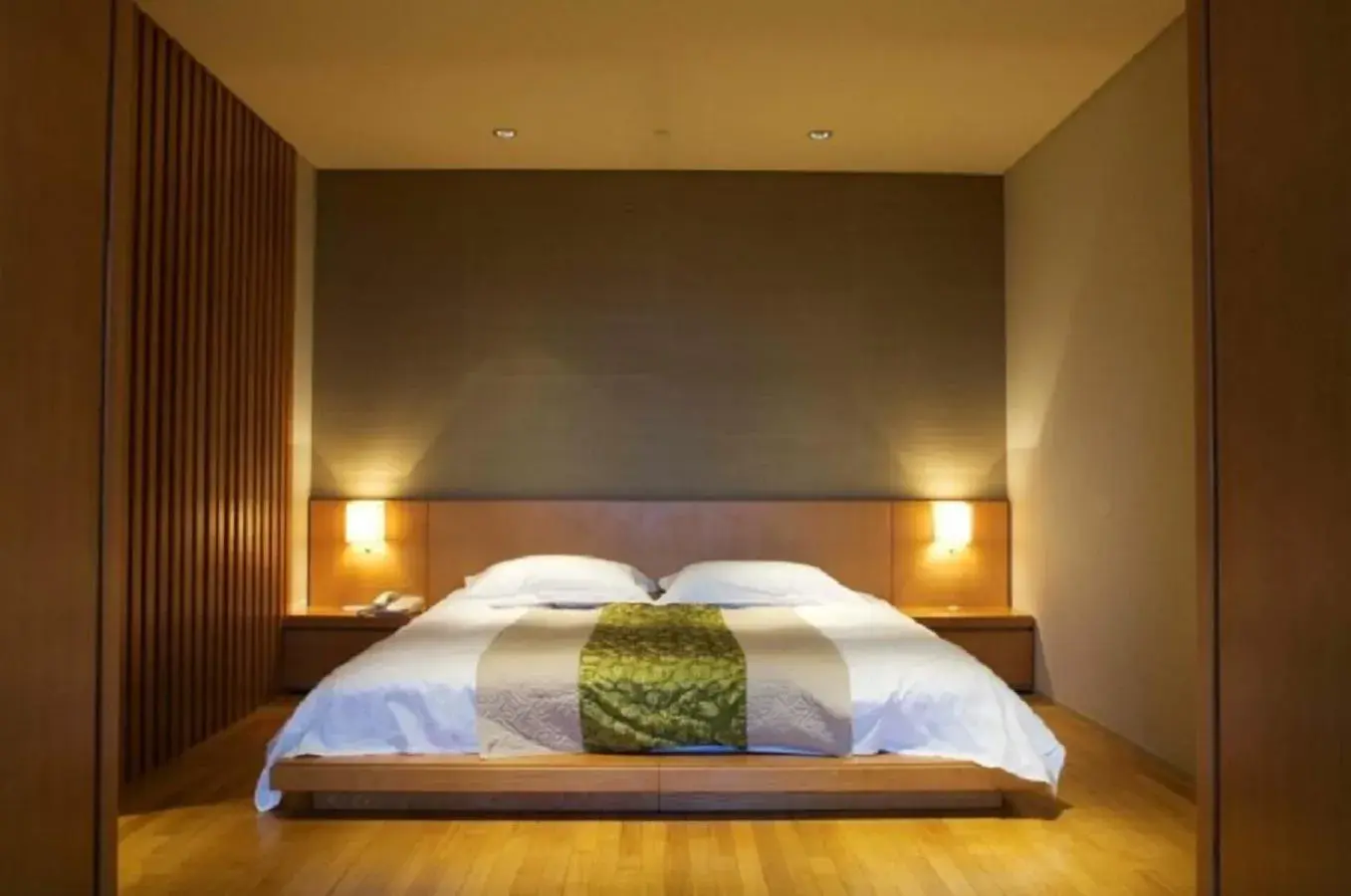 Bed in Hotel Royal Chiao Hsi