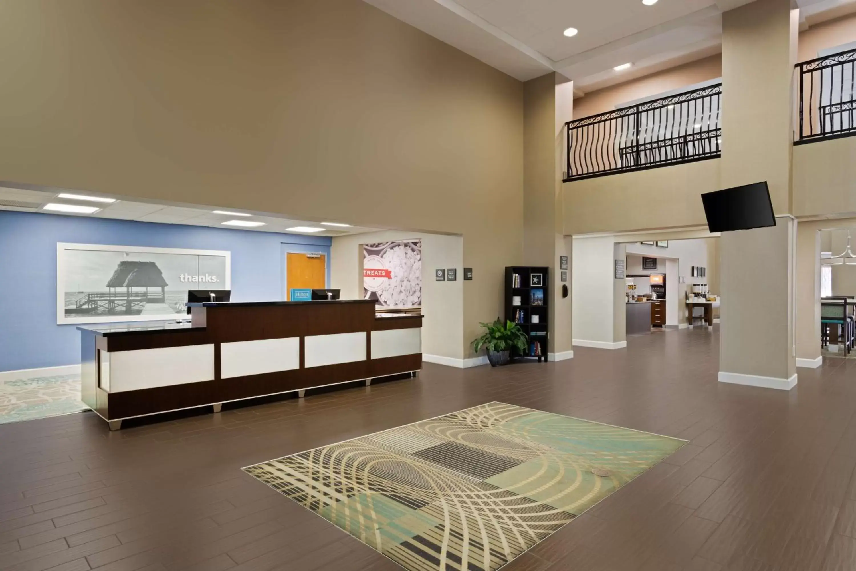 Lobby or reception, Lobby/Reception in Hampton Inn & Suites Fort Myers Beach/Sanibel Gateway